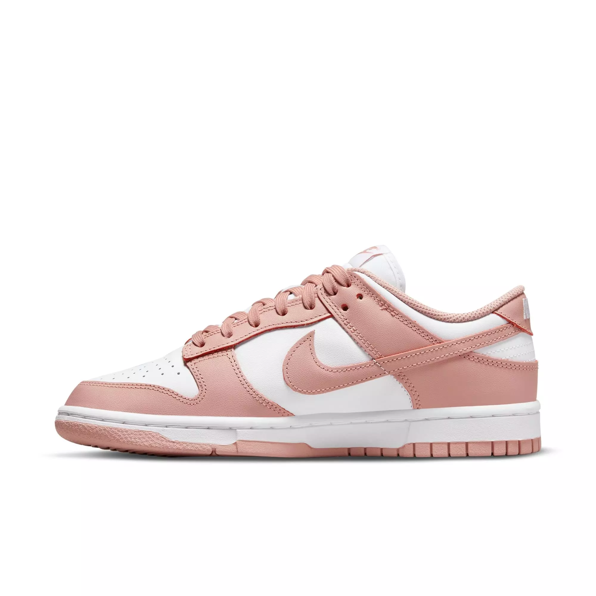 Nike Dunk Low "White/Rose Whisper" Women's Shoe - WHITE/PINK