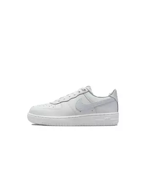 Nike Air Force 1 "White/Aura" Preschool Girls' Shoe - Hibbett
