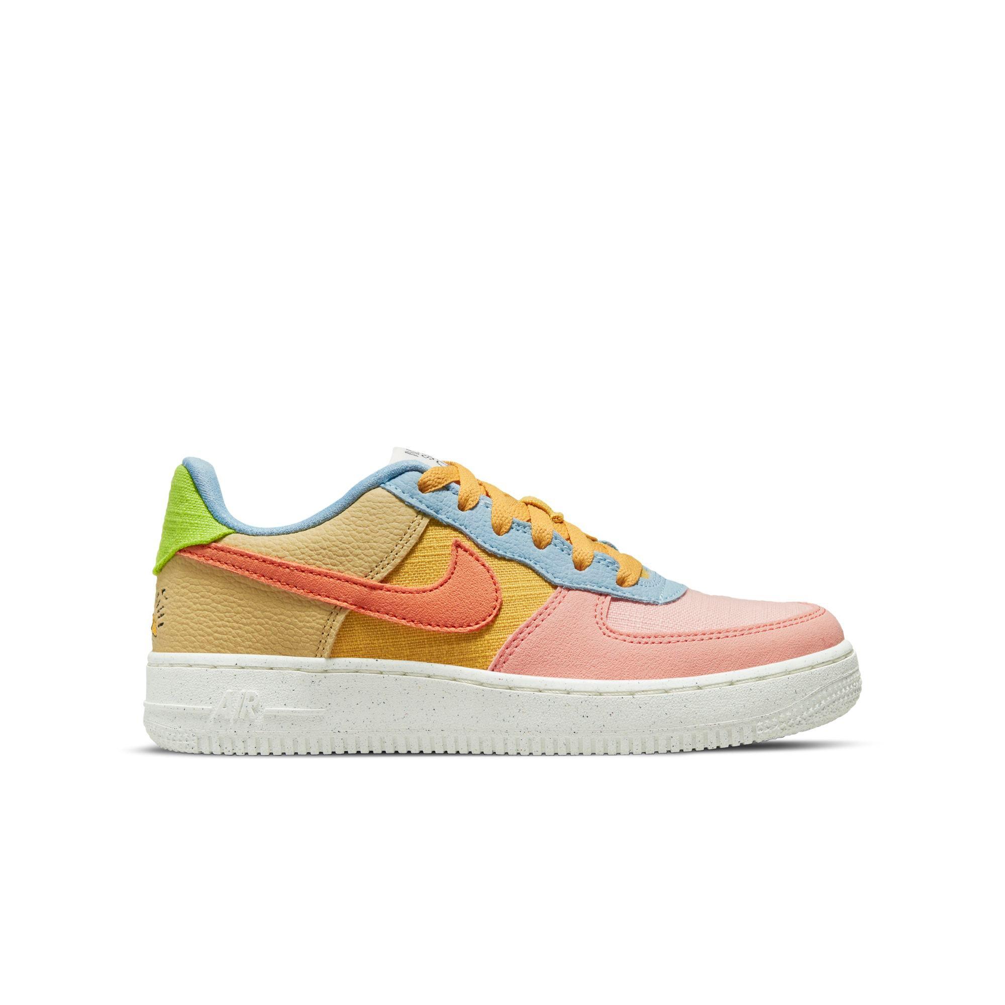 Nike Air Force 1 Low LV8 Floral (GS) Kids' - CN8535-100 - US