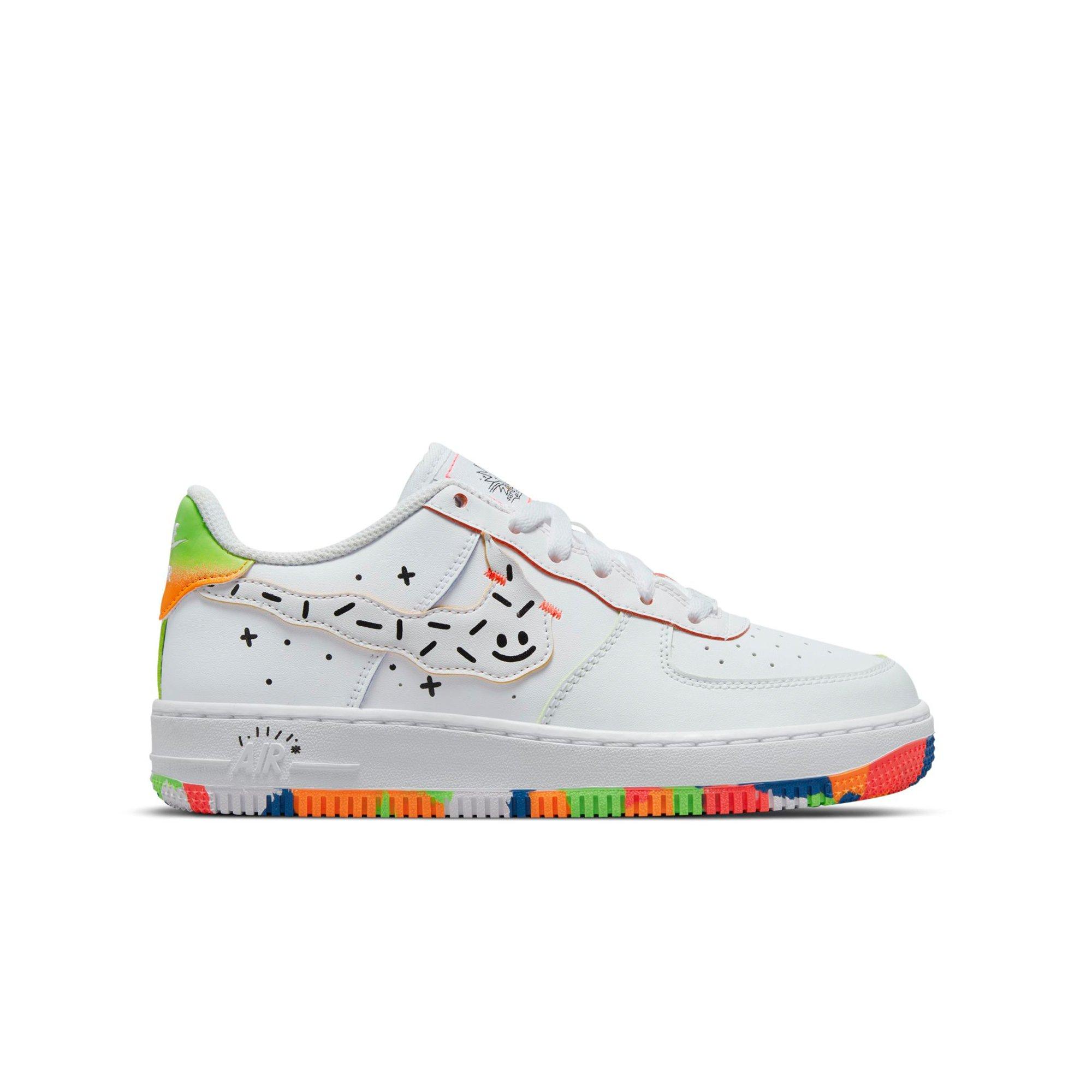 Nike Air Force 1 LV8 "Basketball Cam" Grade School Girls' Shoe