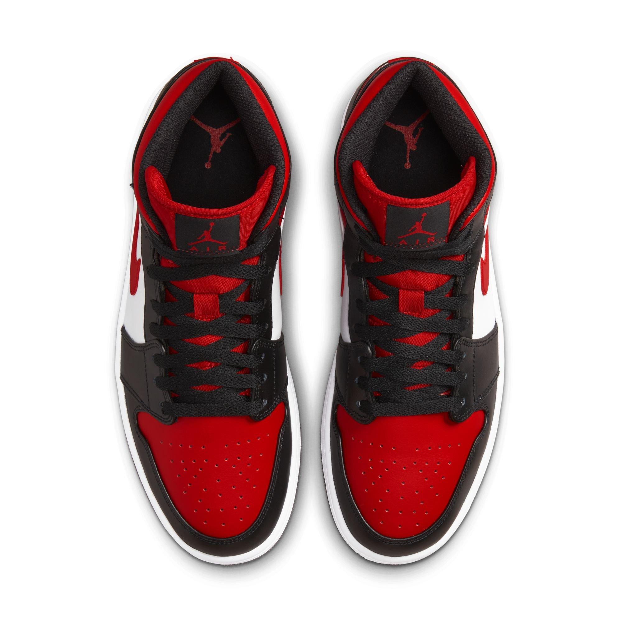 Jordan AIR JORDAN 1 - Baskets basses - black/fire red/white/noir