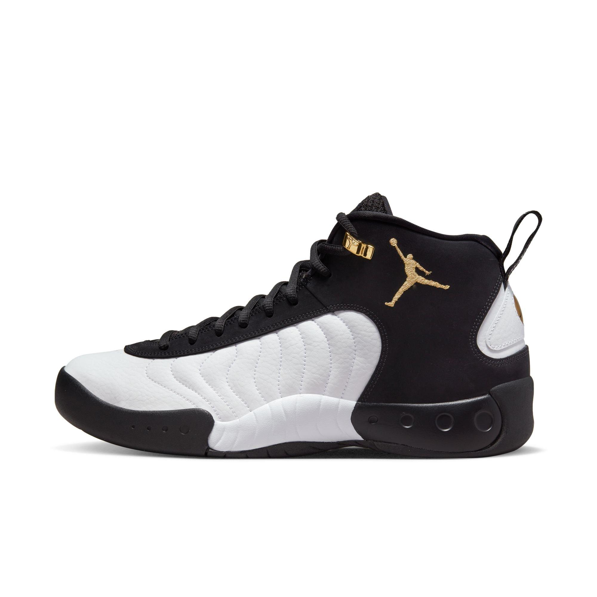 black and gold jordans hibbett sports