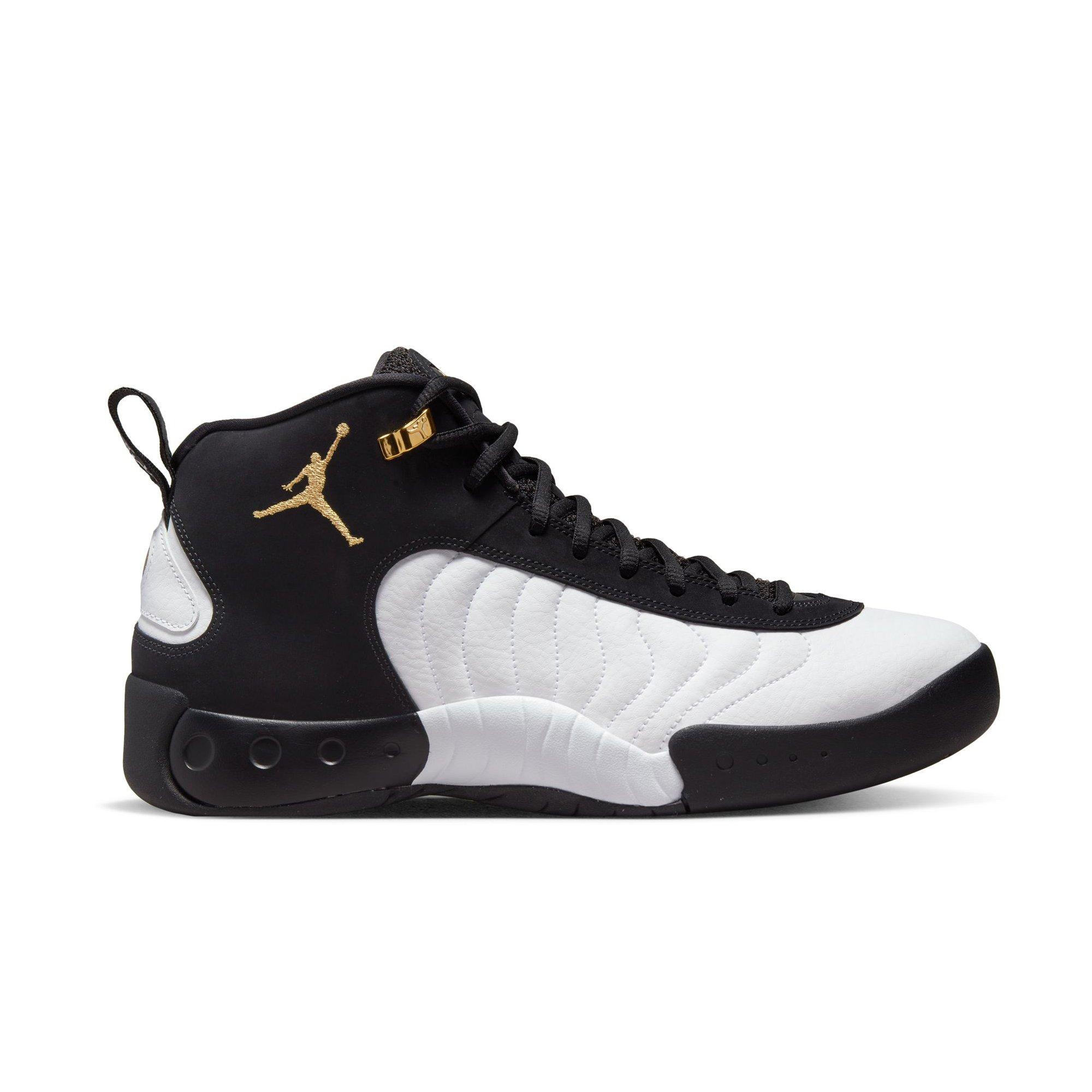 black and gold jordan jumpman