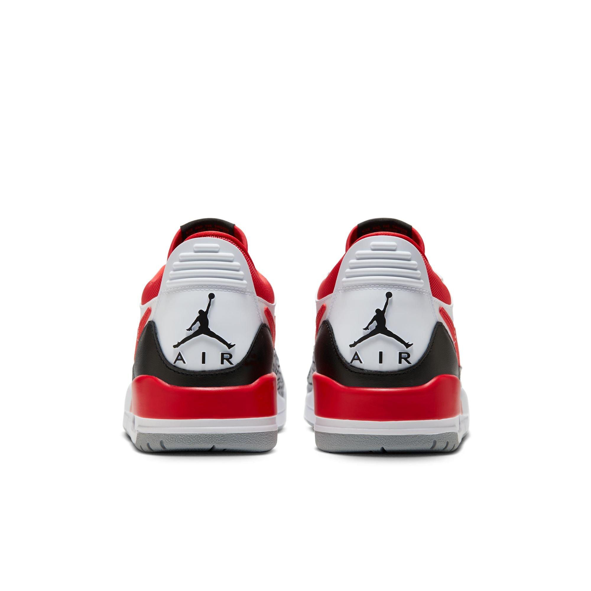 Jordan Legacy 312 Low Men's "White/Fire Red/Black/Wolf Grey" Shoe