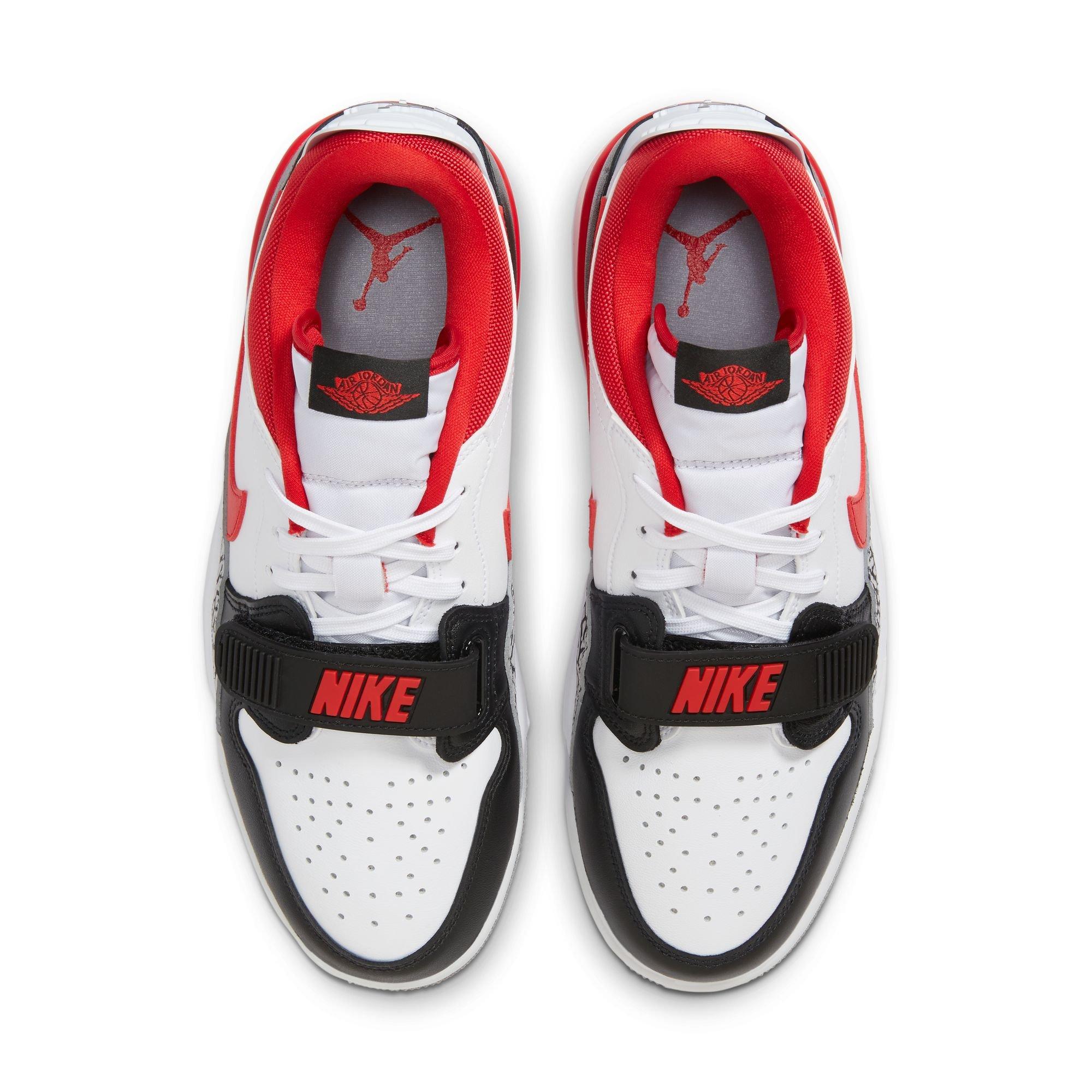 Jordan Legacy 312 Low Men's "White/Fire Red/Black/Wolf Grey" Shoe