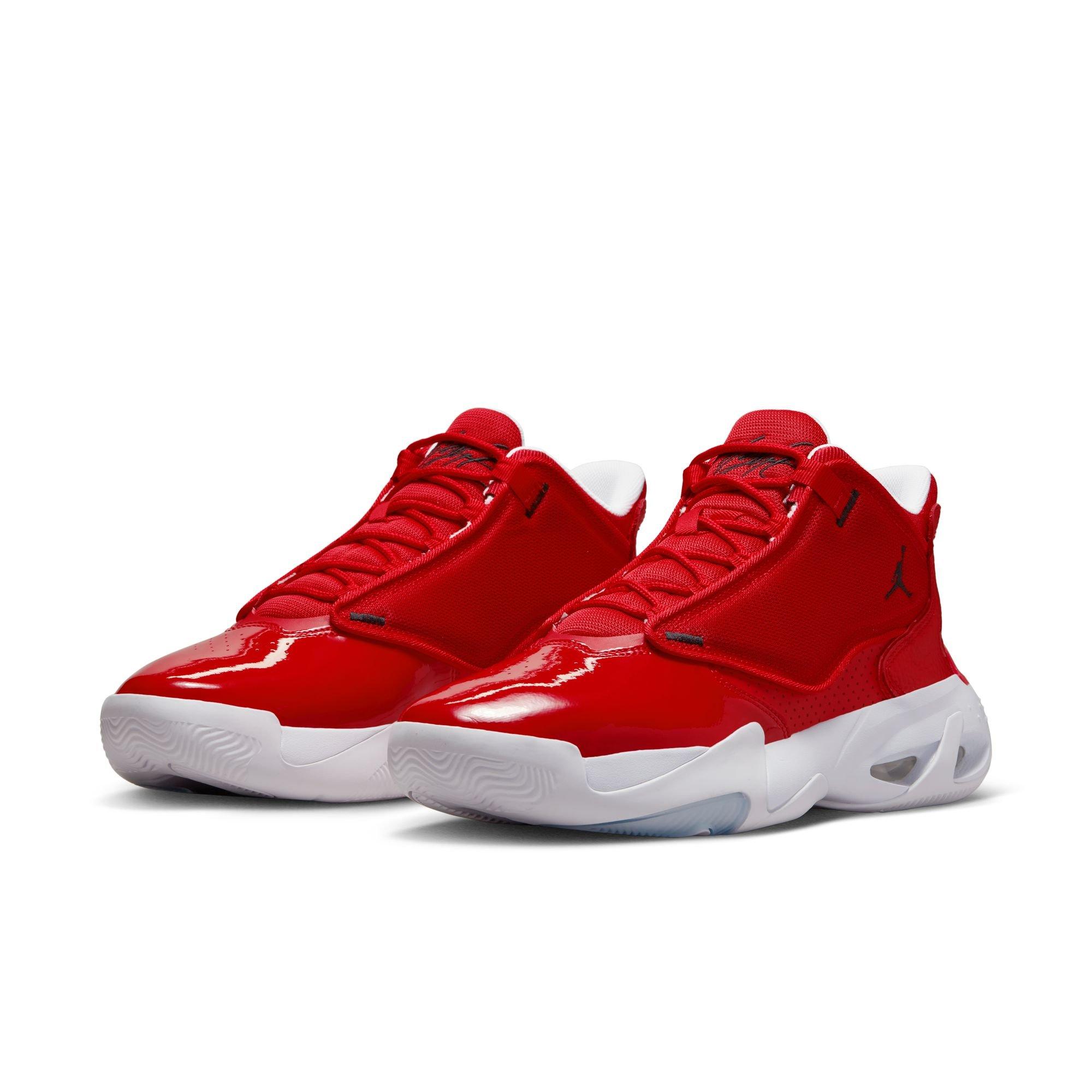 Jordan Max Aura 4 University Red White Men s Shoe Hibbett