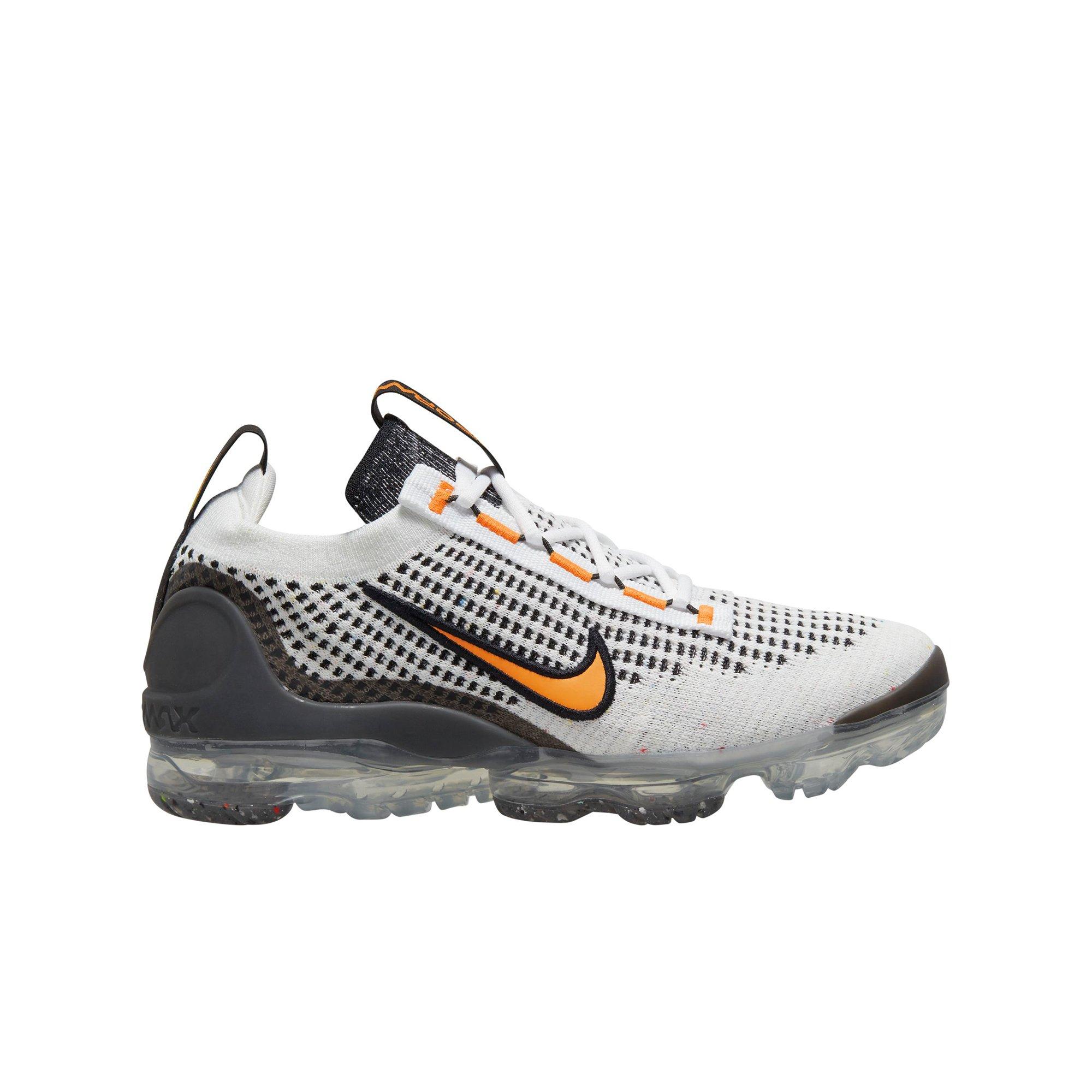 Orange black sale and white vapormax