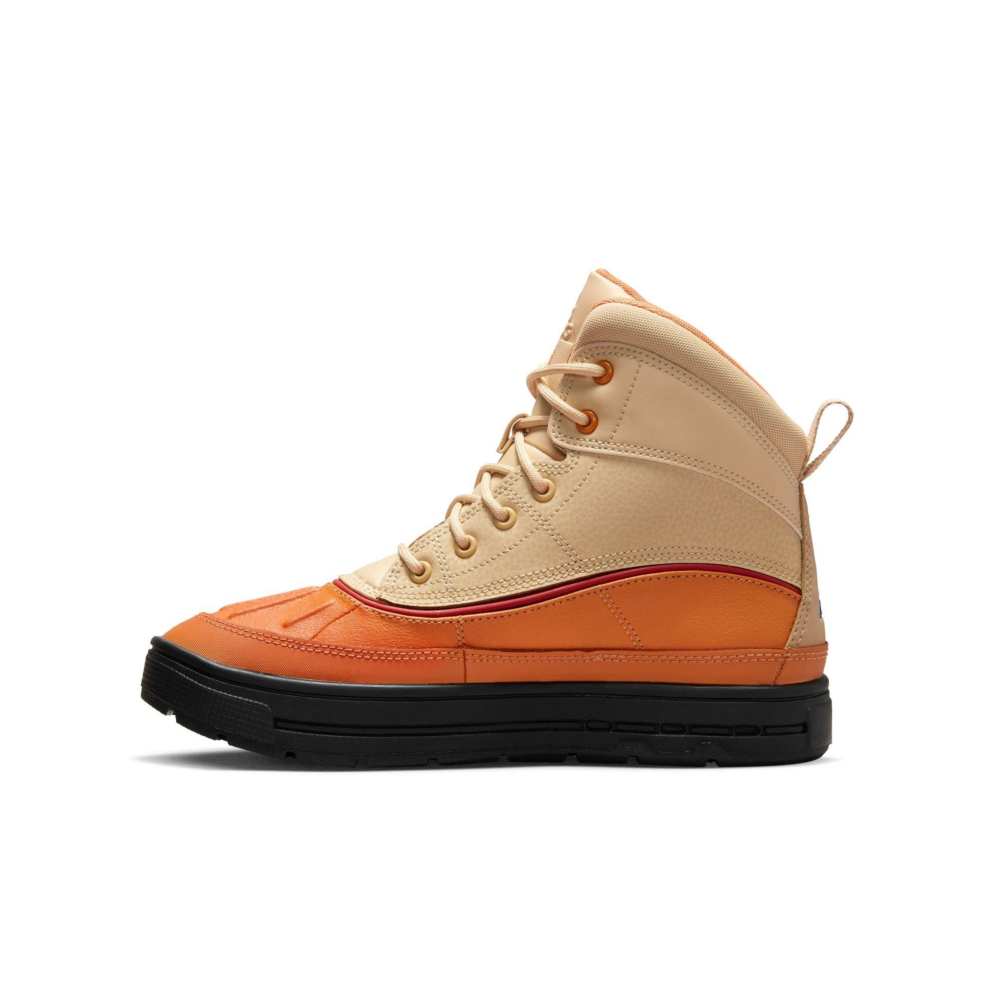 Nike Woodside 2 High ACG "Sesame/Hot Curry" Grade School Boys' Boot - ORANGE/TAN Thumbnail View 7