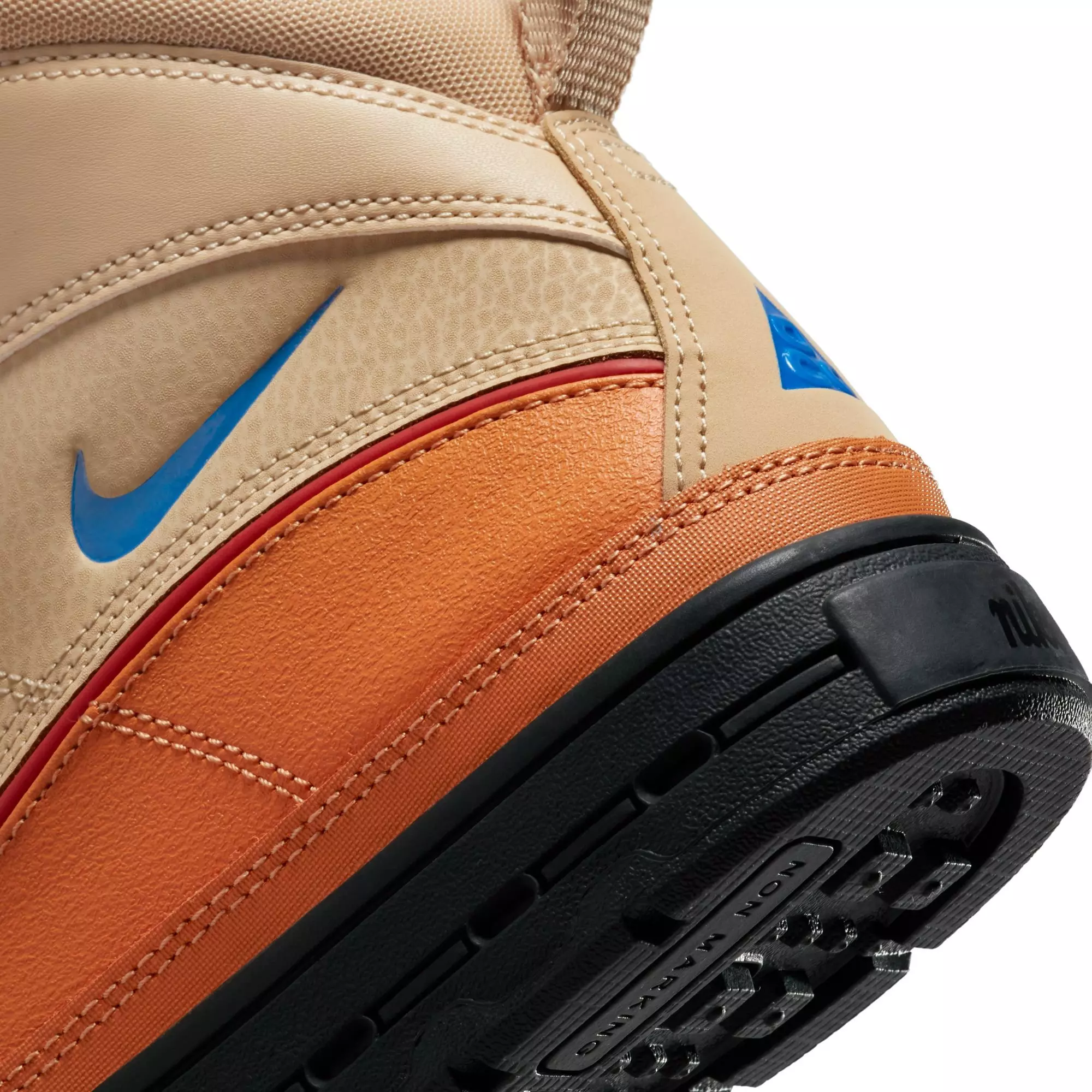Nike Woodside 2 High ACG "Sesame/Hot Curry" Grade School Boys' Boot - ORANGE/TAN