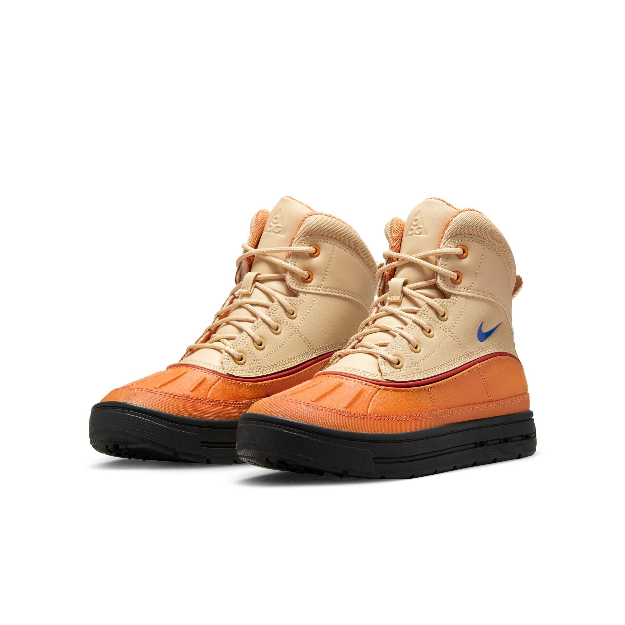 Nike Woodside 2 High ACG "Sesame/Hot Curry" Grade School Boys' Boot - ORANGE/TAN Thumbnail View 5