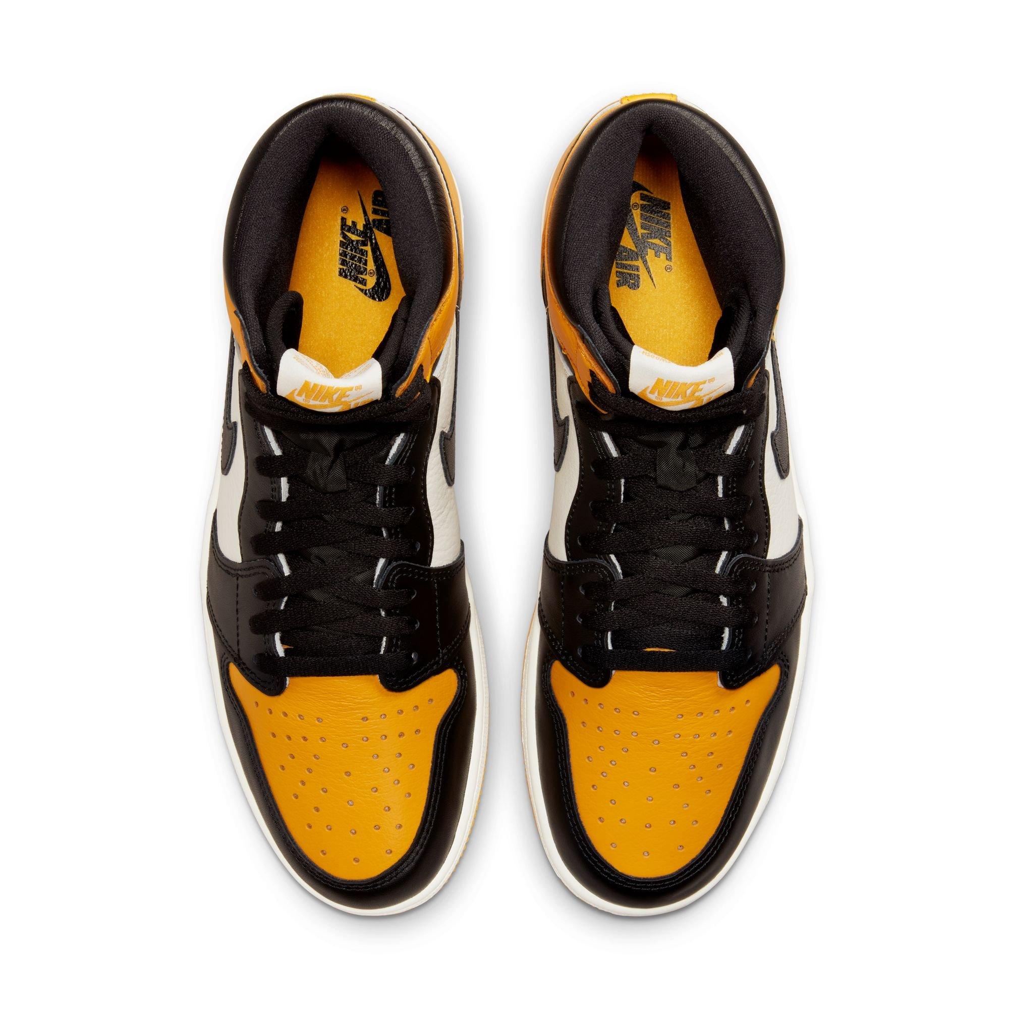 Jordan 1 Retro High OG "Taxi/Black/Sail" Men's Shoe - TAXI/BLACK/SAIL Thumbnail View 9