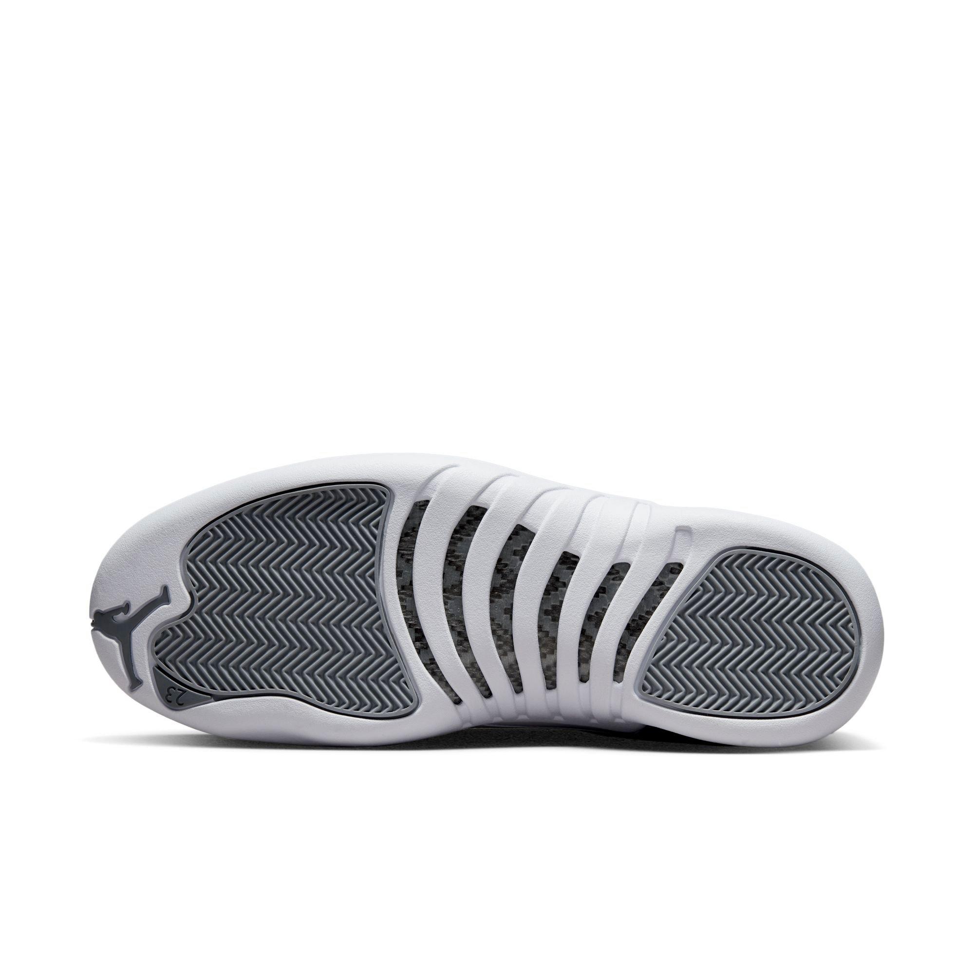 Jordan RETRO 12 Color Gris y Blanco – Zapateria Las 3 BBB