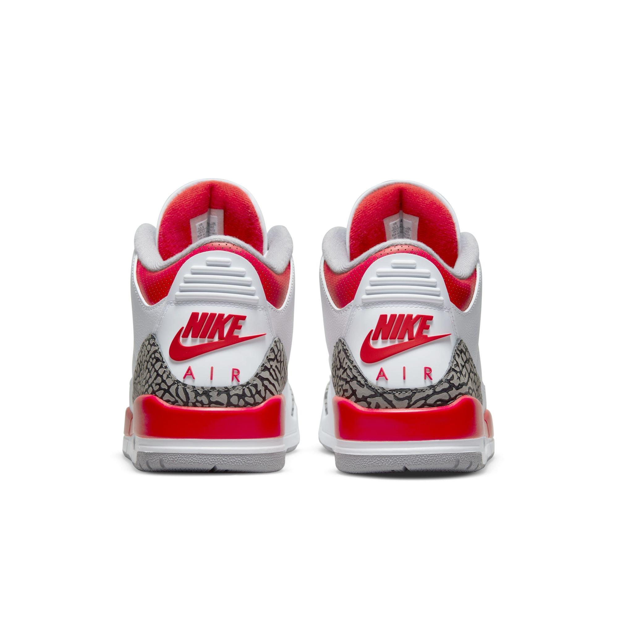 fire red 3 size 9.5
