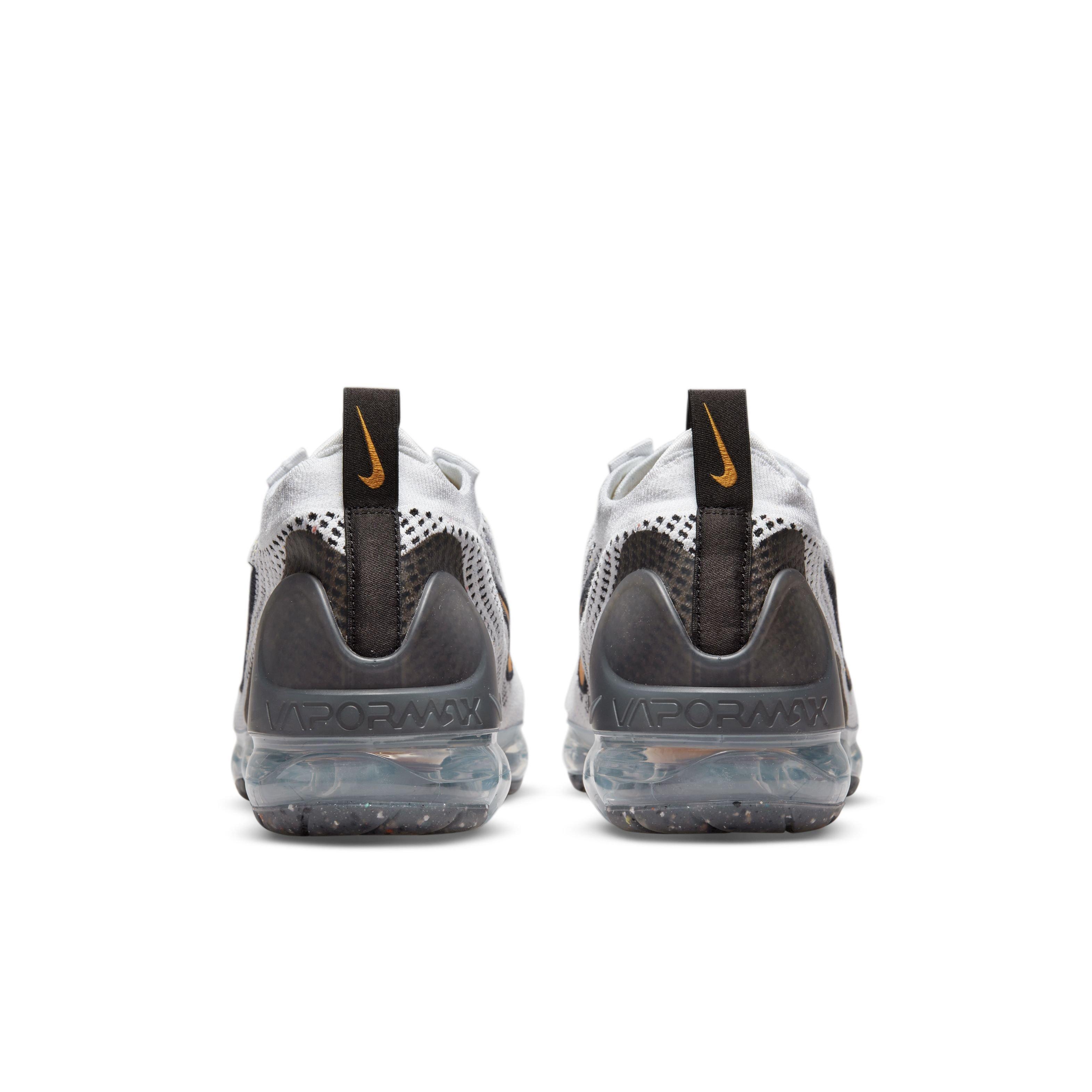 Nike Air VaporMax 2021 FK "White/Kumquat/Black/Anthracite" Men's Shoe - WHITE/ORANGE Thumbnail View 5