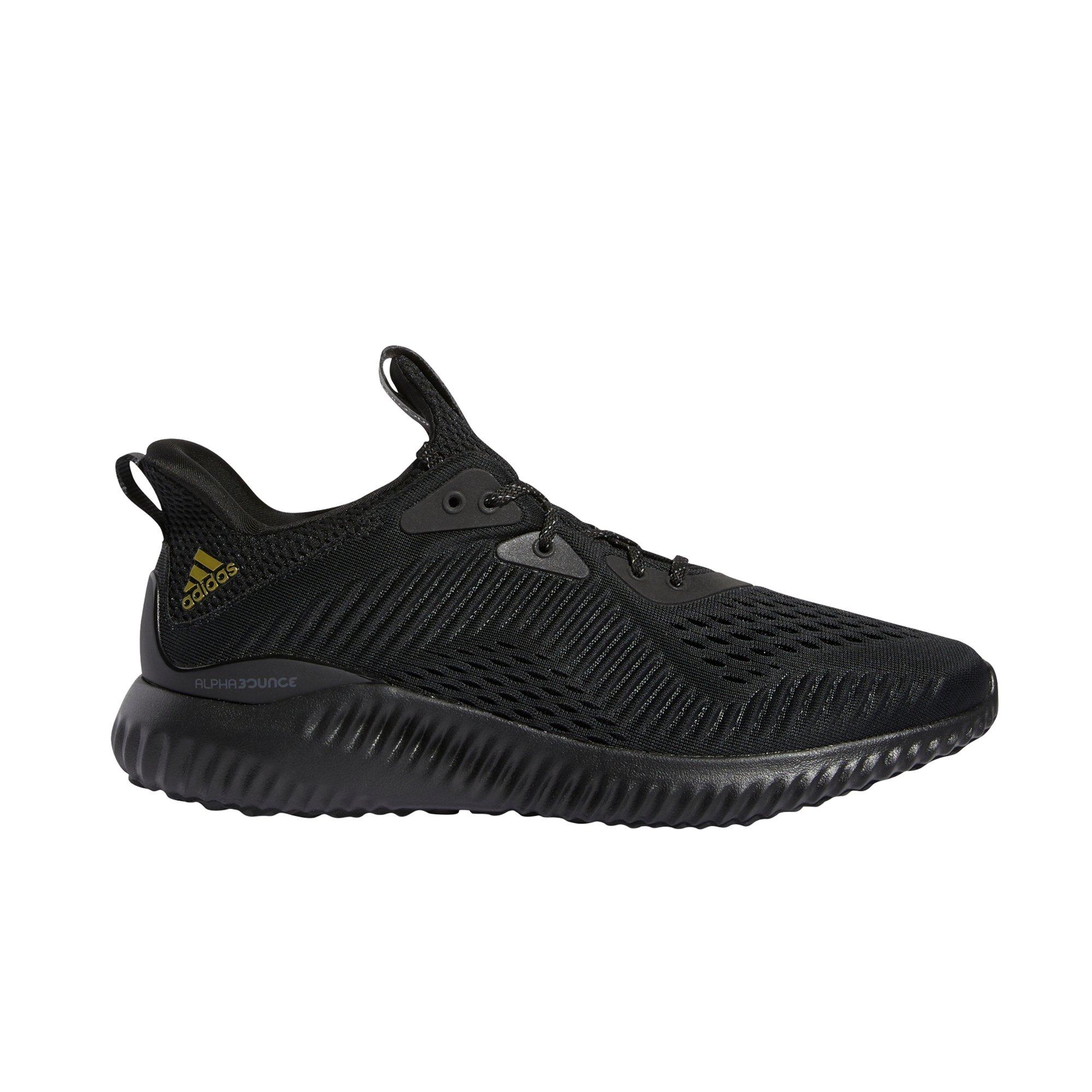 lokal grundigt hjælp adidas Alphabounce 1 "Core Black/Gold Metallic/Grey" Men's Running Shoe