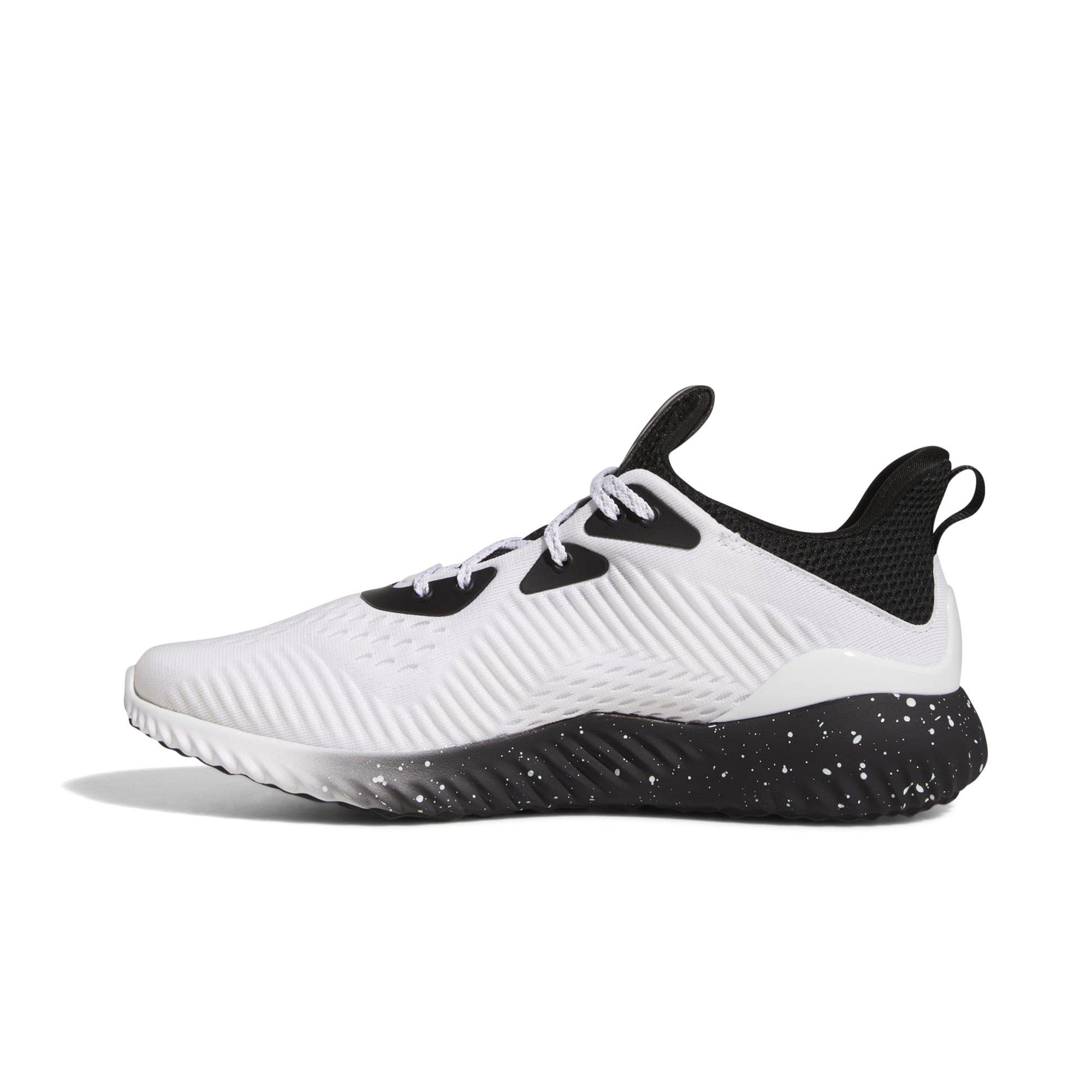 adidas Alphabounce White/Core Black" Men's Running Shoe - Hibbett | City Gear