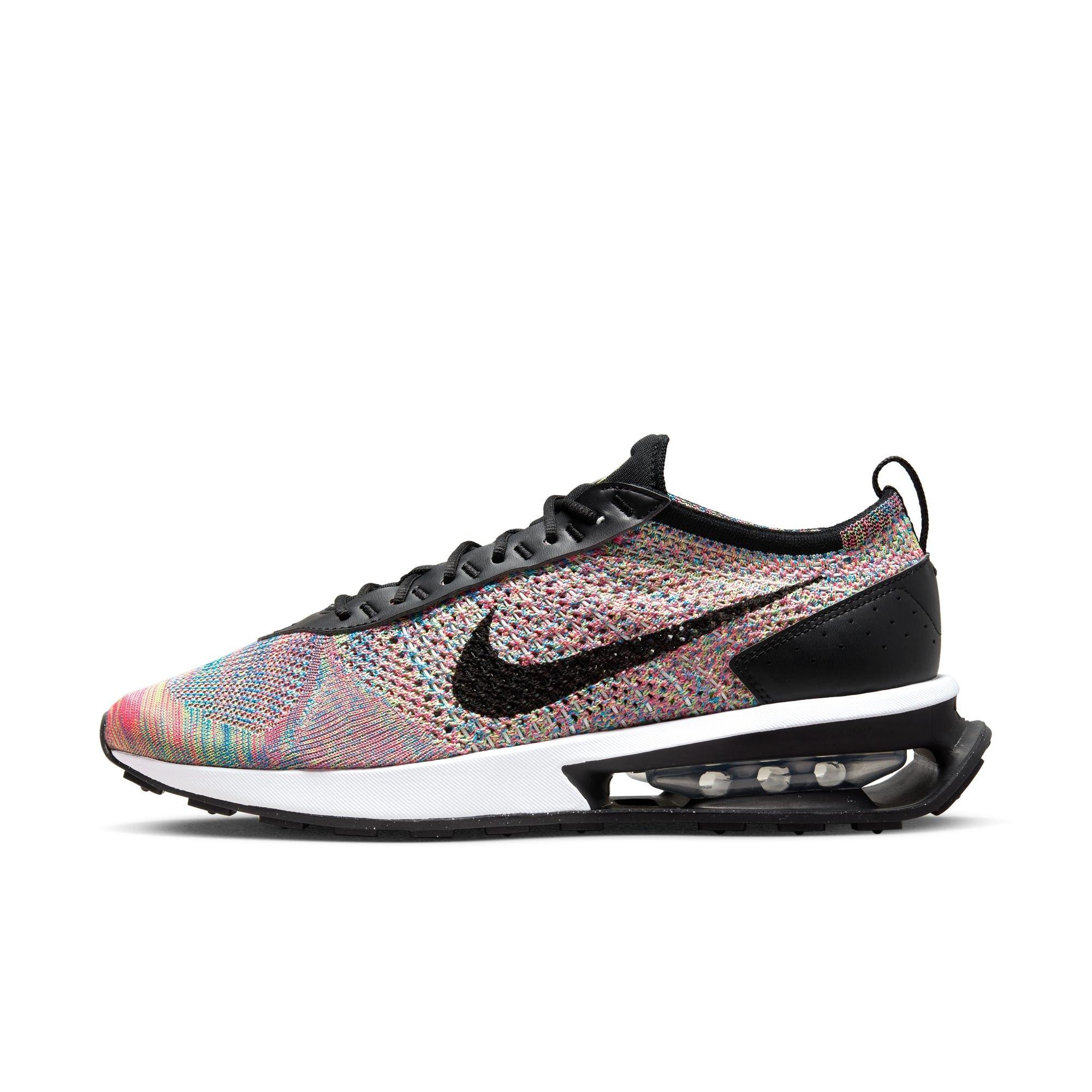 Nike Air Max Flyknit Racer "Ghost Green/Black/Pink Blast" Women's Shoe - MULTI-COLOR Thumbnail View 5