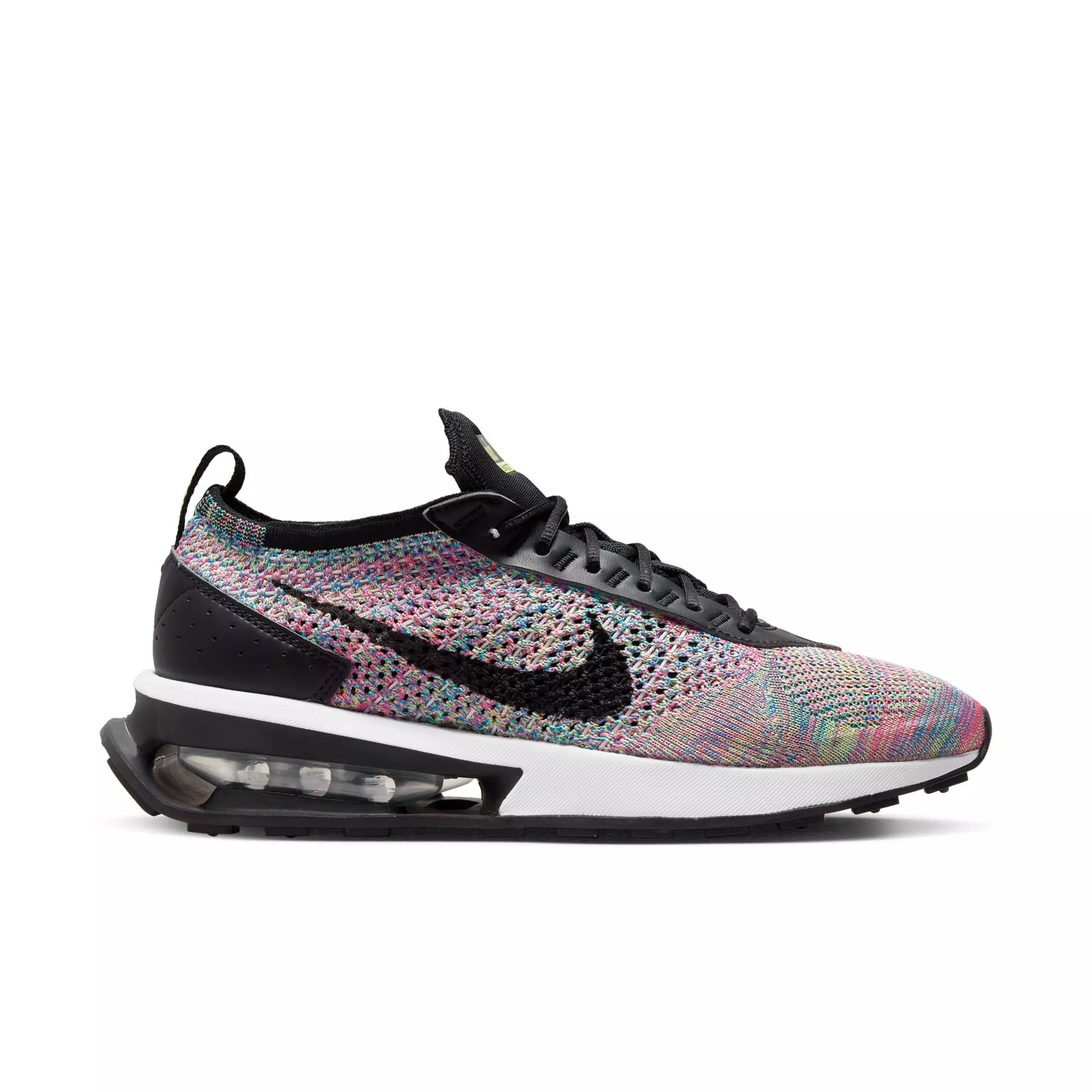 Nike Air Max Flyknit Racer "Ghost Green/Black/Pink Blast" Women's Shoe - MULTI-COLOR