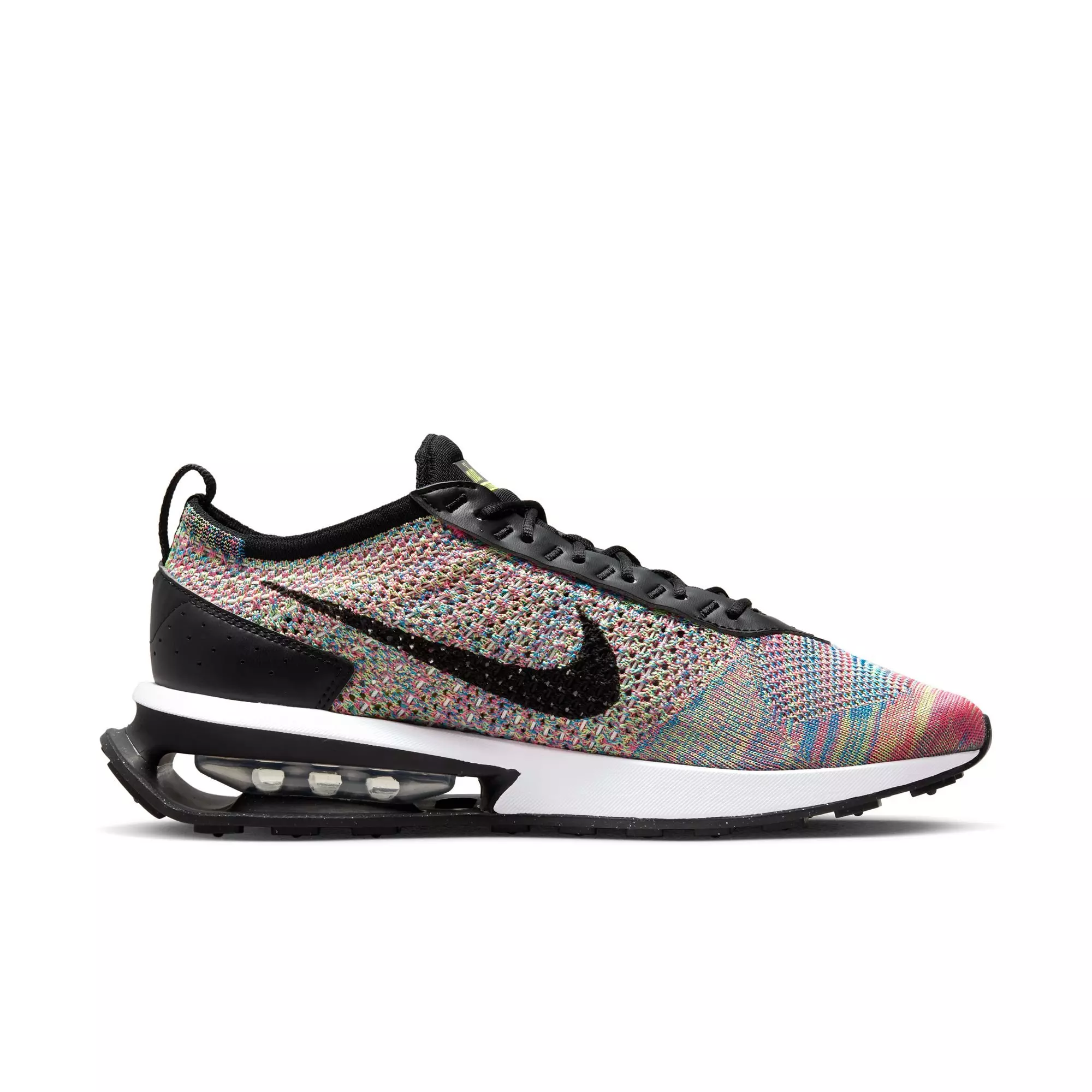 Nike Air Max Flyknit Racer "Ghost Green/Black/Pink Blast" Women's Shoe - MULTI-COLOR