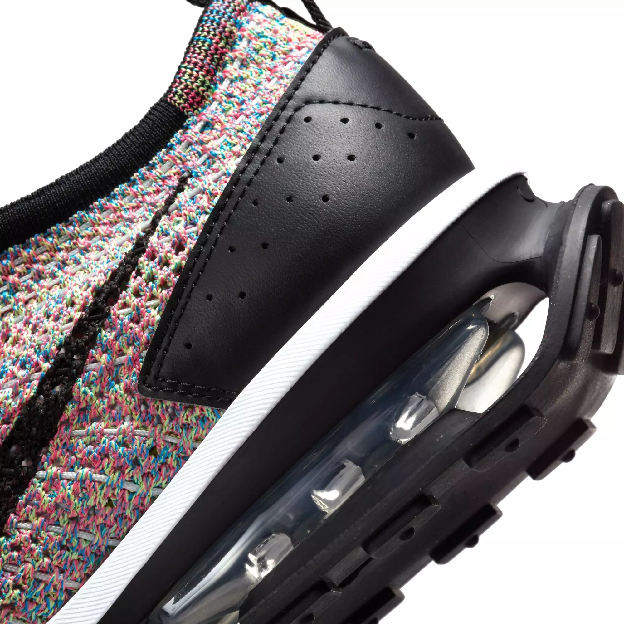 Nike Air Max Flyknit Racer "Ghost Green/Black/Pink Blast" Women's Shoe - MULTI-COLOR