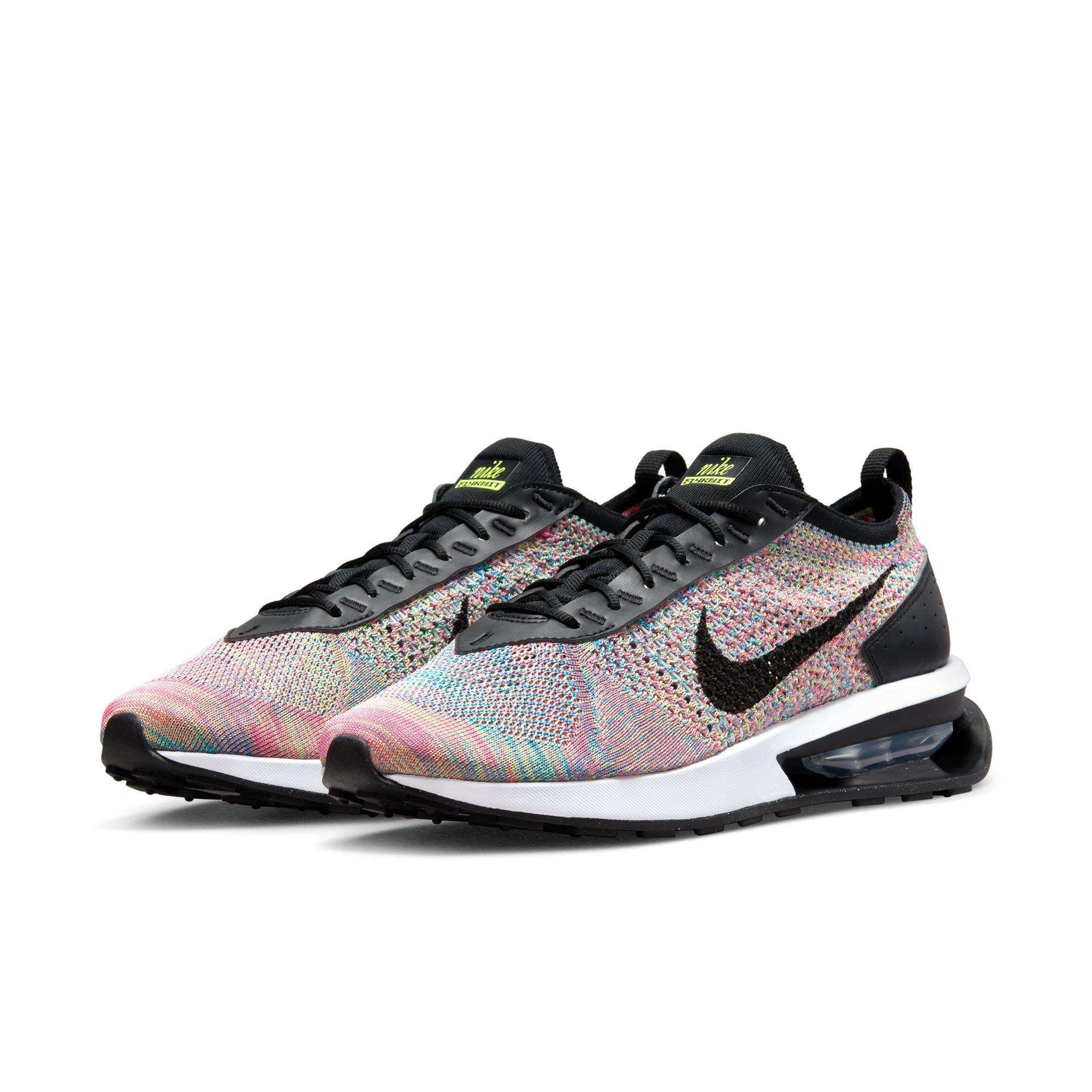 Nike Air Max Flyknit Racer "Ghost Green/Black/Pink Blast" Women's Shoe - MULTI-COLOR Thumbnail View 4