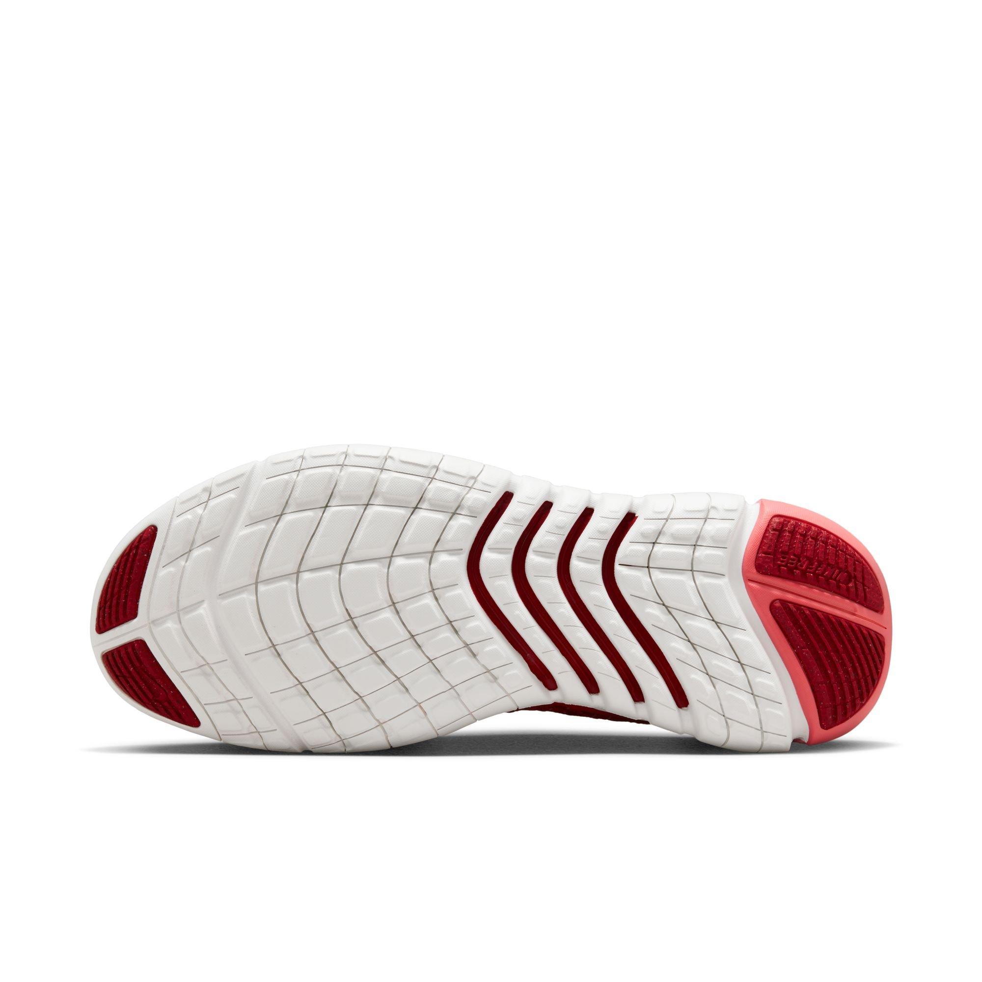 Cubo Moler Fuera de plazo Nike Free Run 5.0 "University Red/White/Gym Red" Women's Road Running Shoe