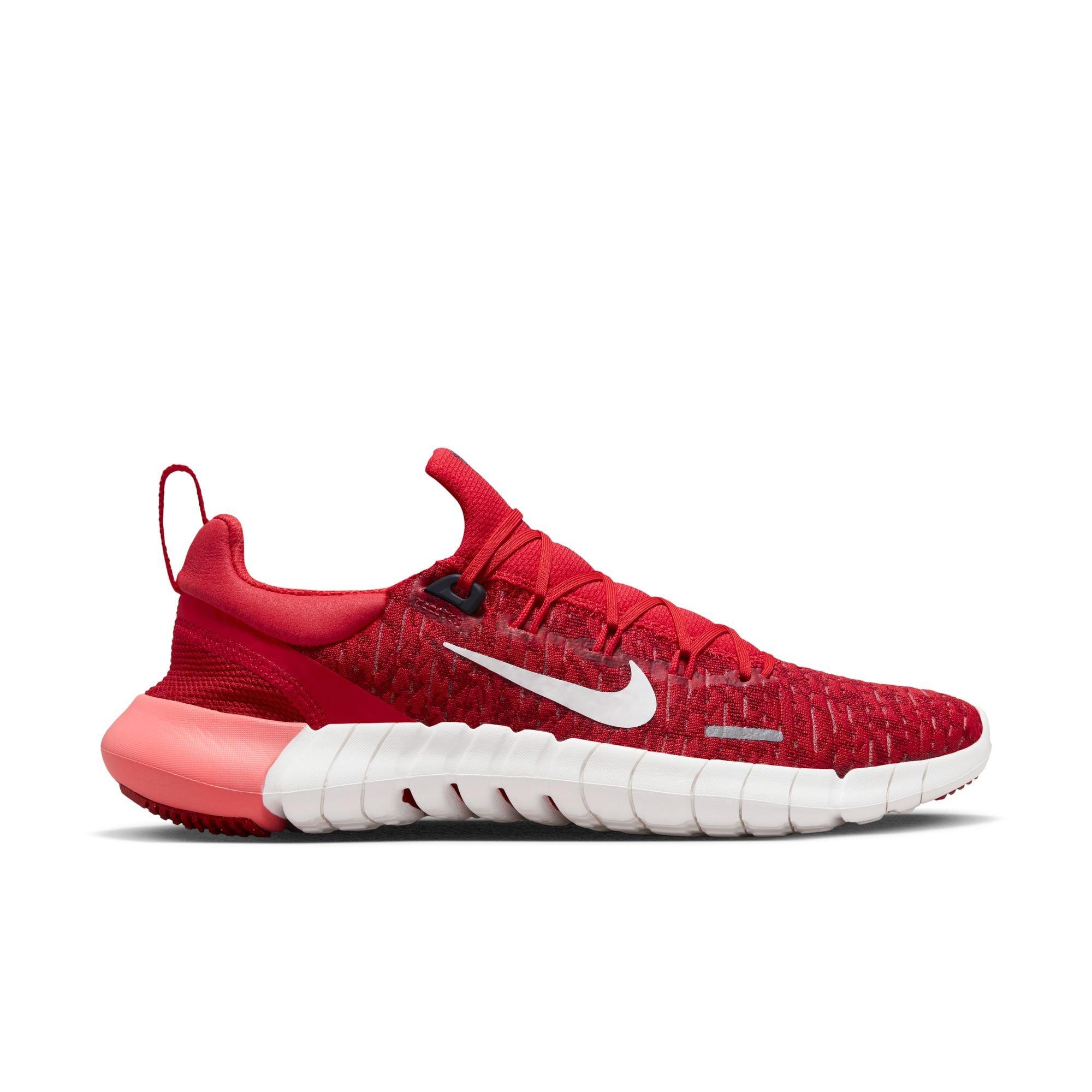 envase Ardilla sin cable Nike Free Run 5.0 "University Red/White/Gym Red" Women's Road Running Shoe