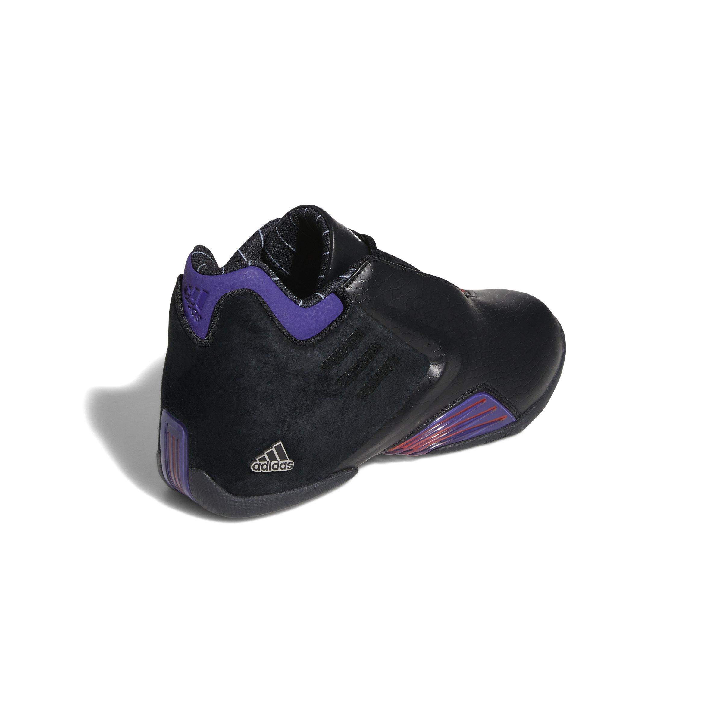 adidas T-Mac 3 Restomod "Draft Day" Men's Basketball Shoe - BLACK Thumbnail View 4