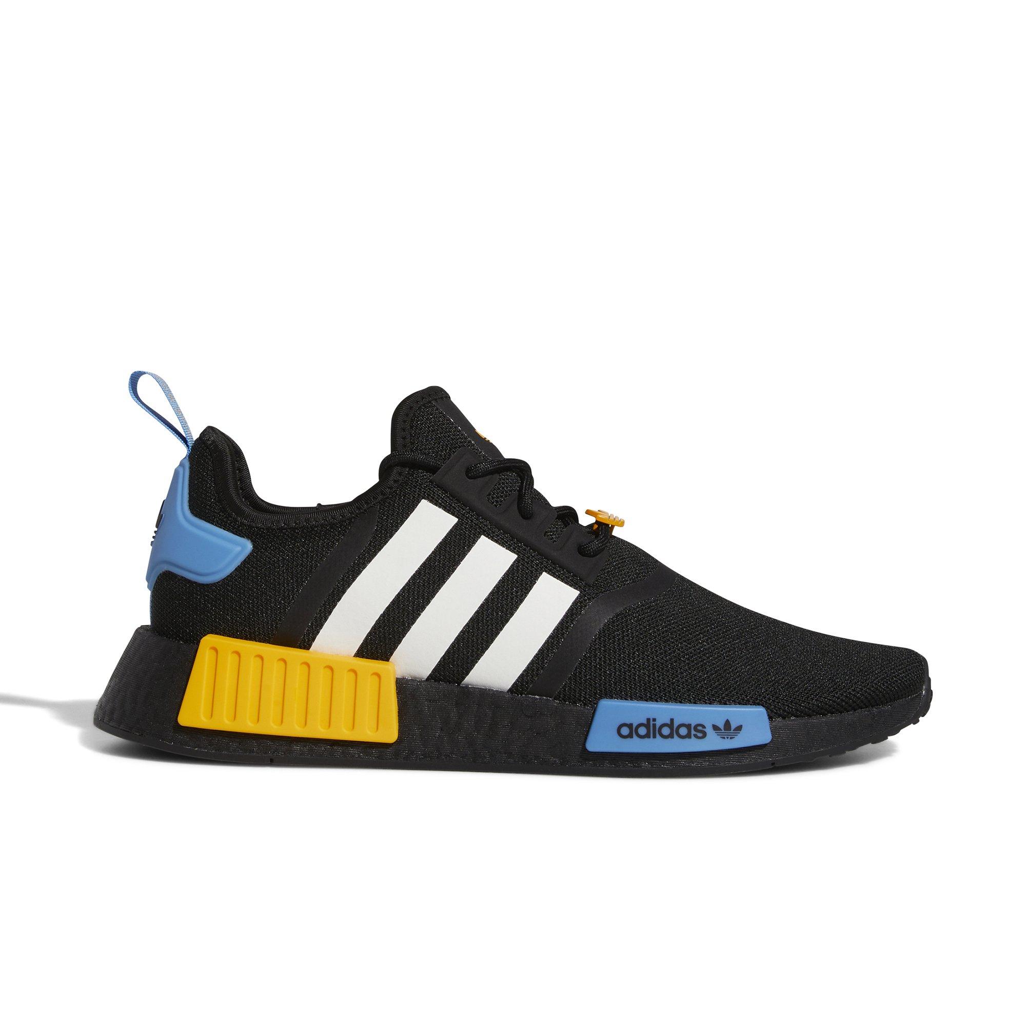 Adidas nmd blue outlet and yellow