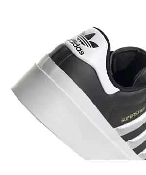 adidas Superstar Bonega platform sneakers in black and white