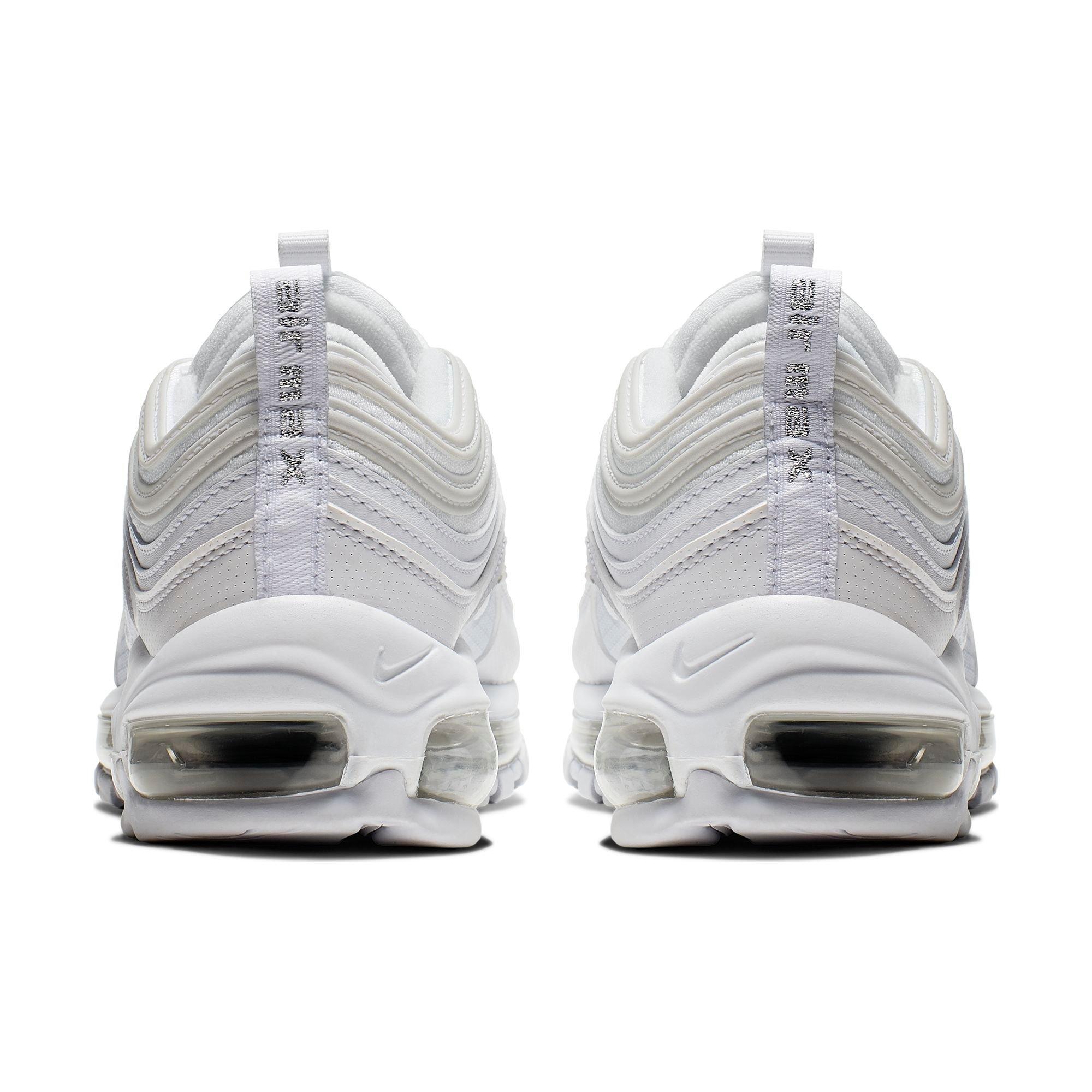 Air max 97 on sale white and silver