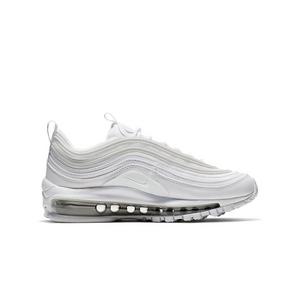 Nike Air Max 97 "White/Metallic Silver" Grade School Kids' Shoe