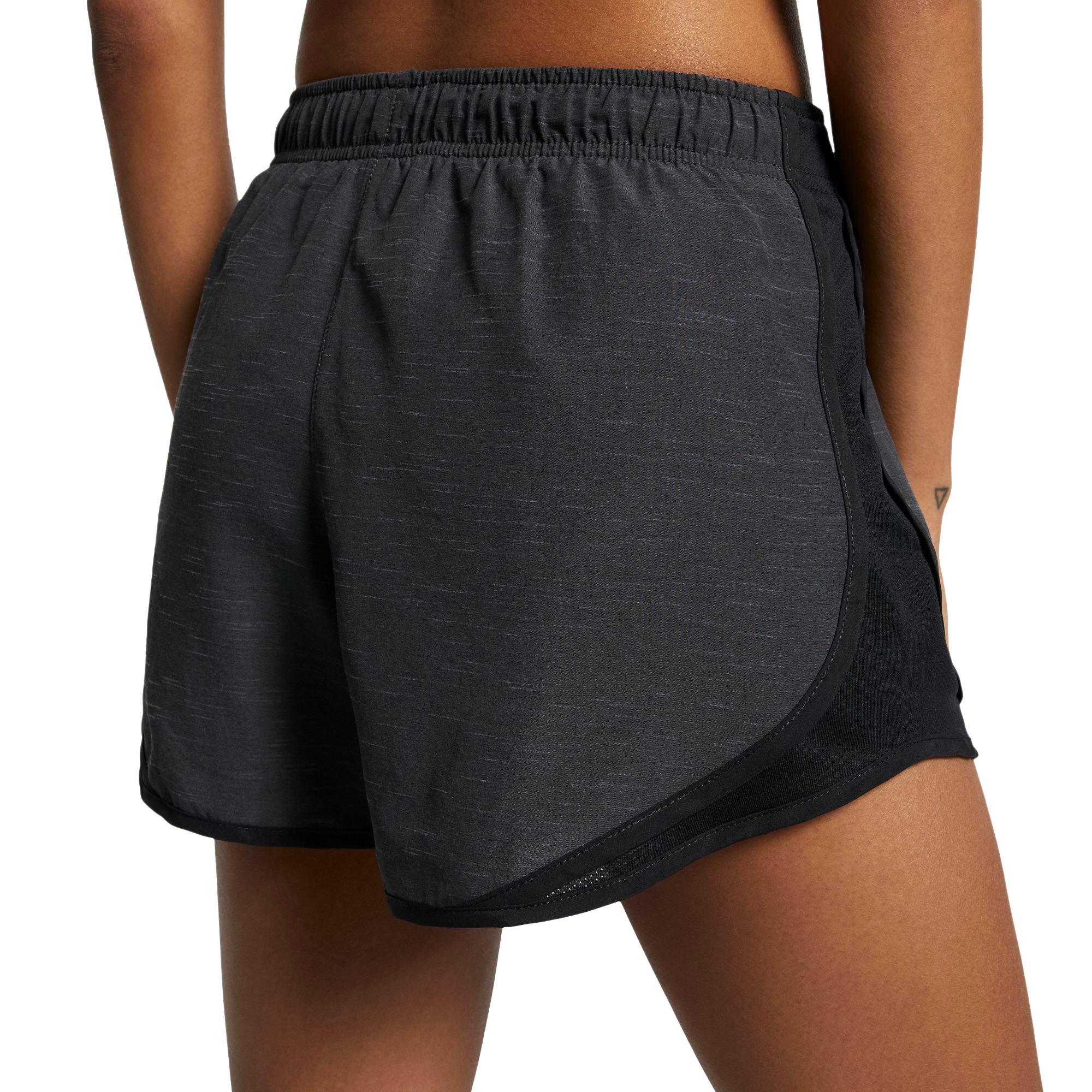 nike tempo heatherized shorts