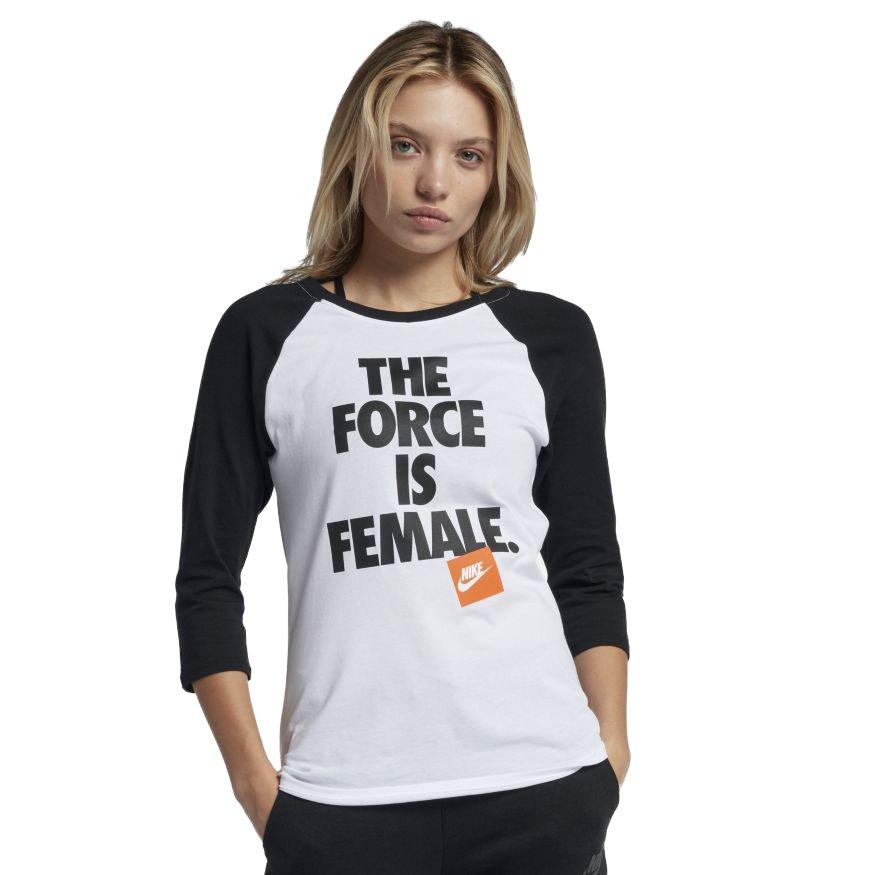 the force is female nike sweatshirt