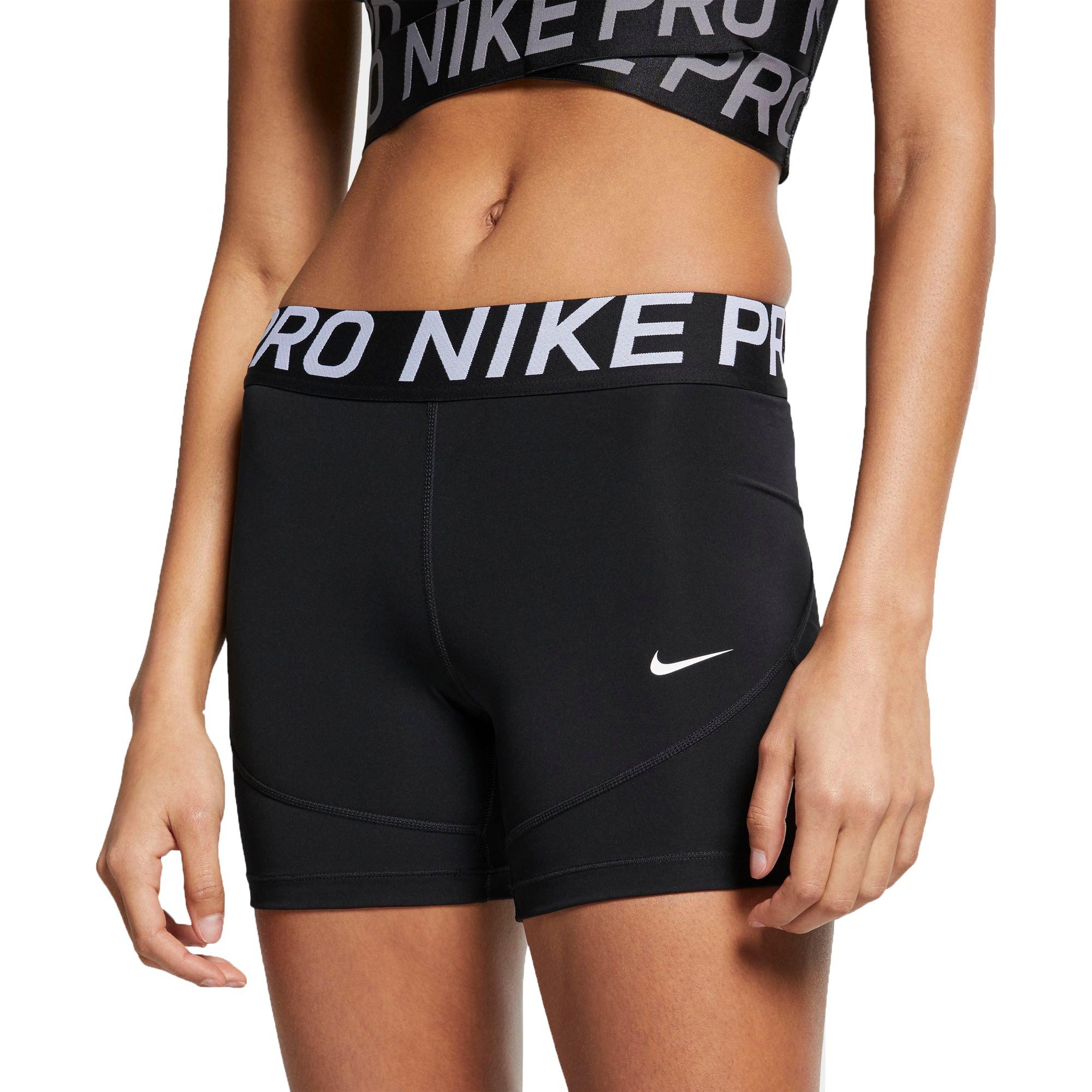 nike pro volleyball shorts black