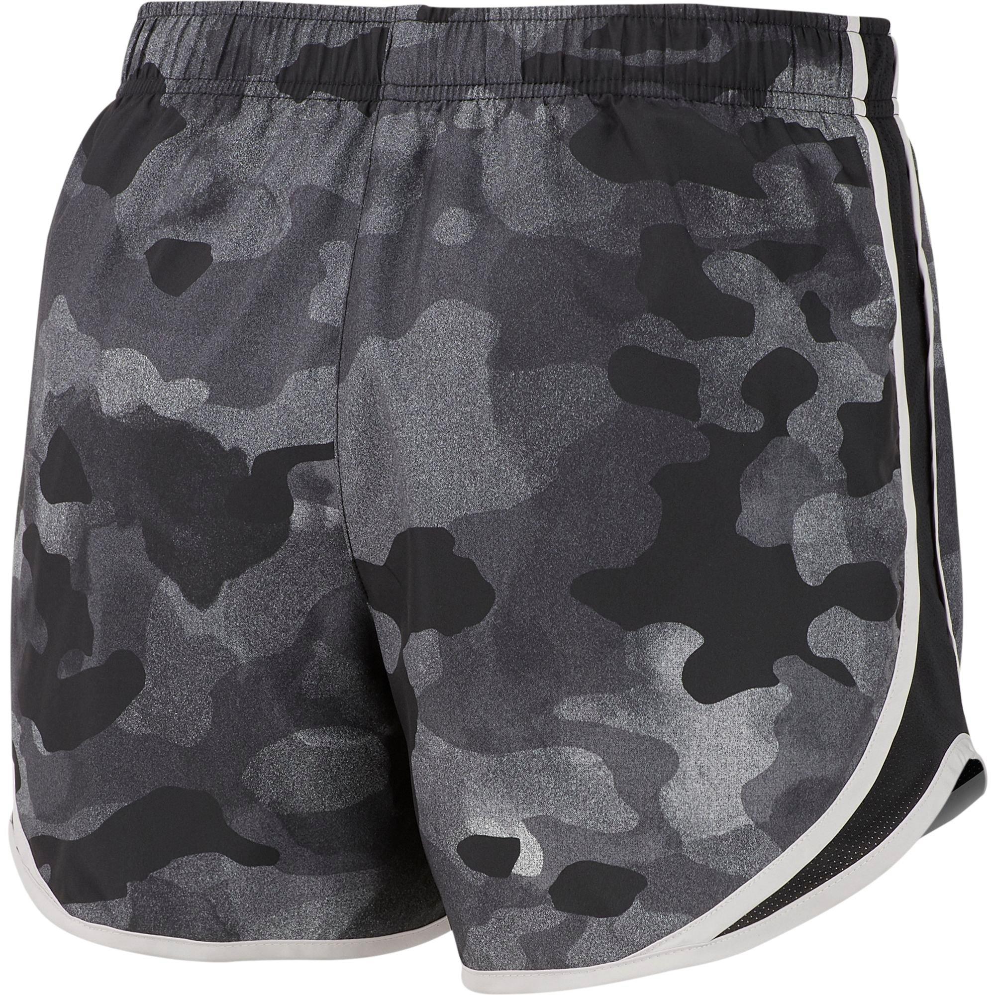 nike women's tempo camo running shorts