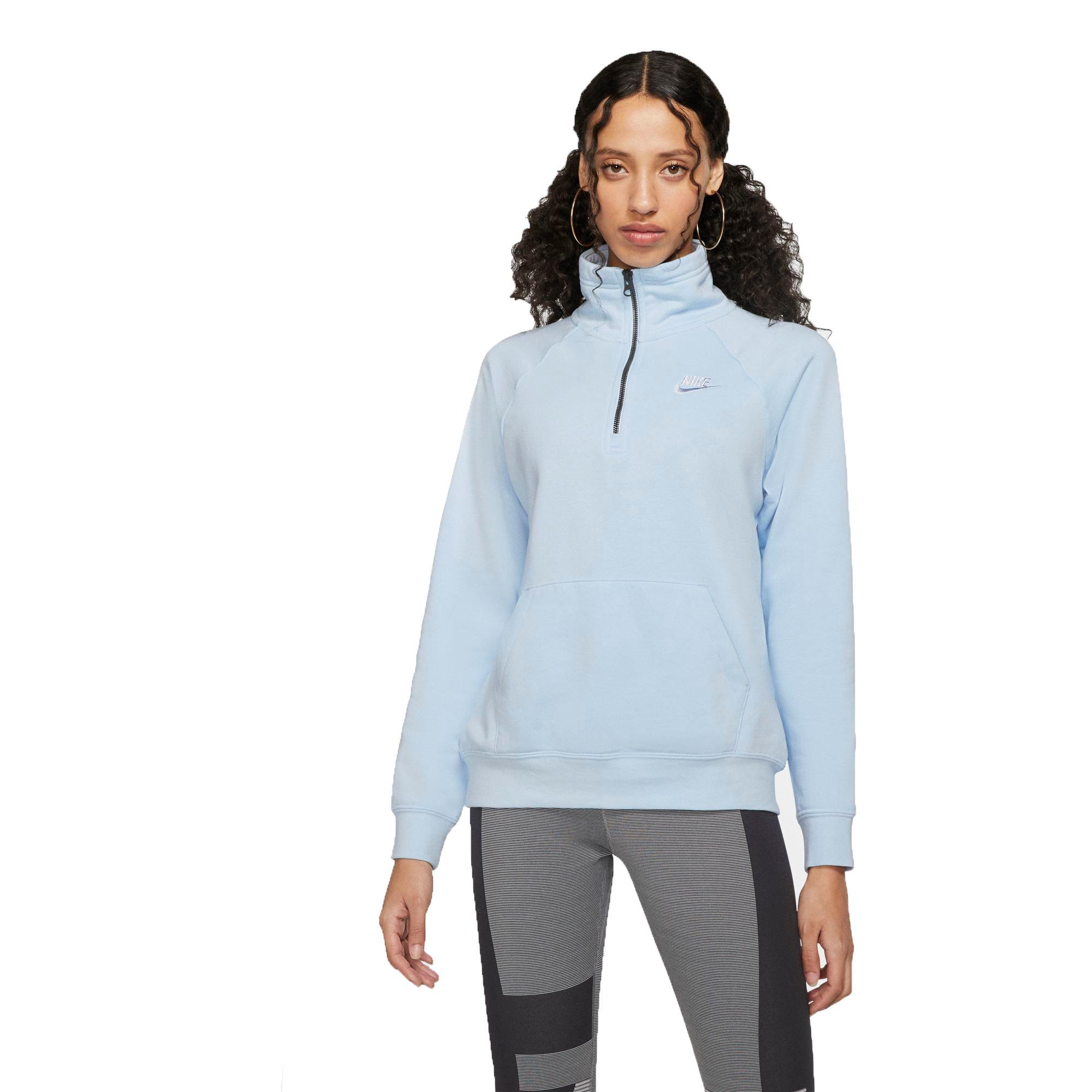 nike pullover quarter zip womens