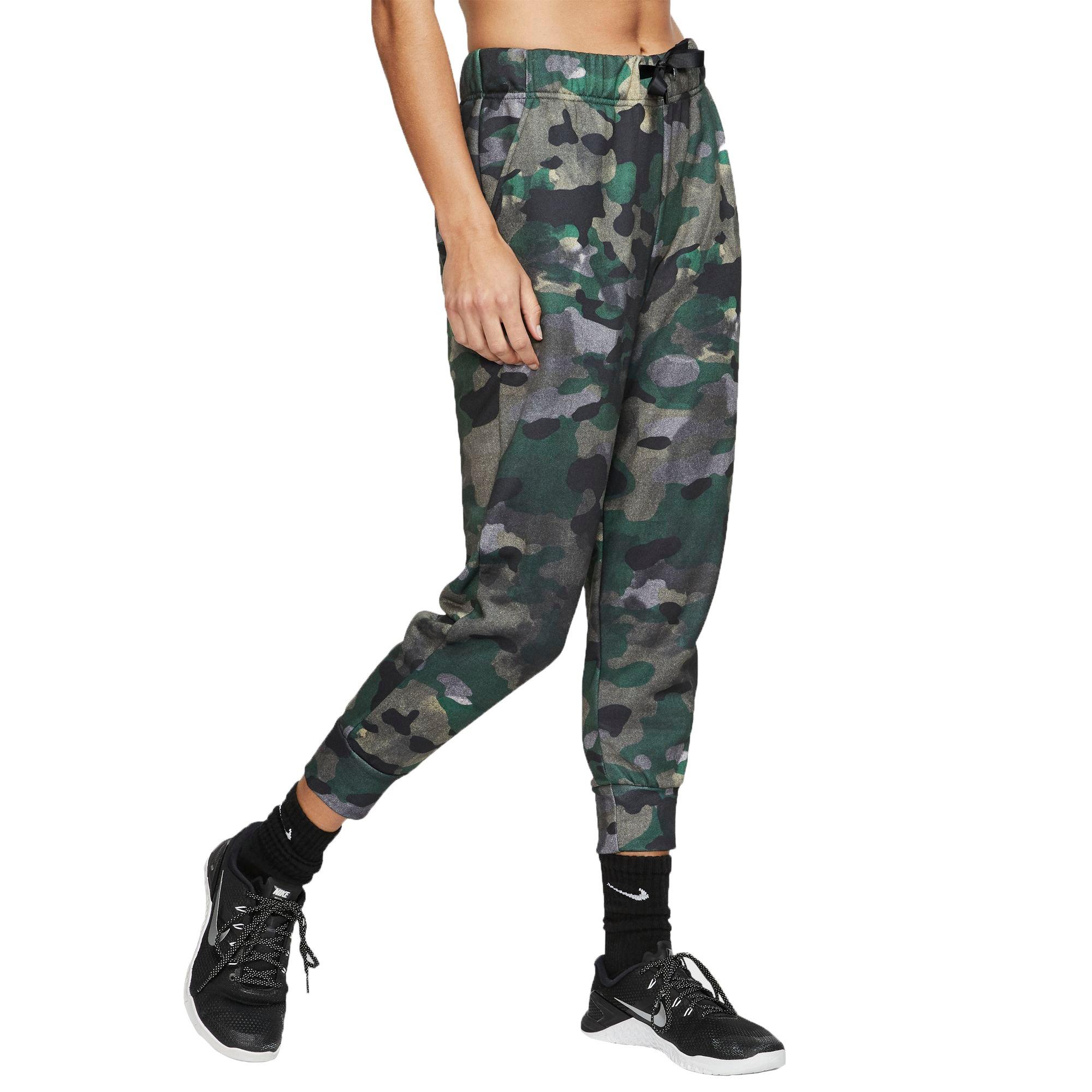 Nike Women's Rebel Camo Fleece Pant 