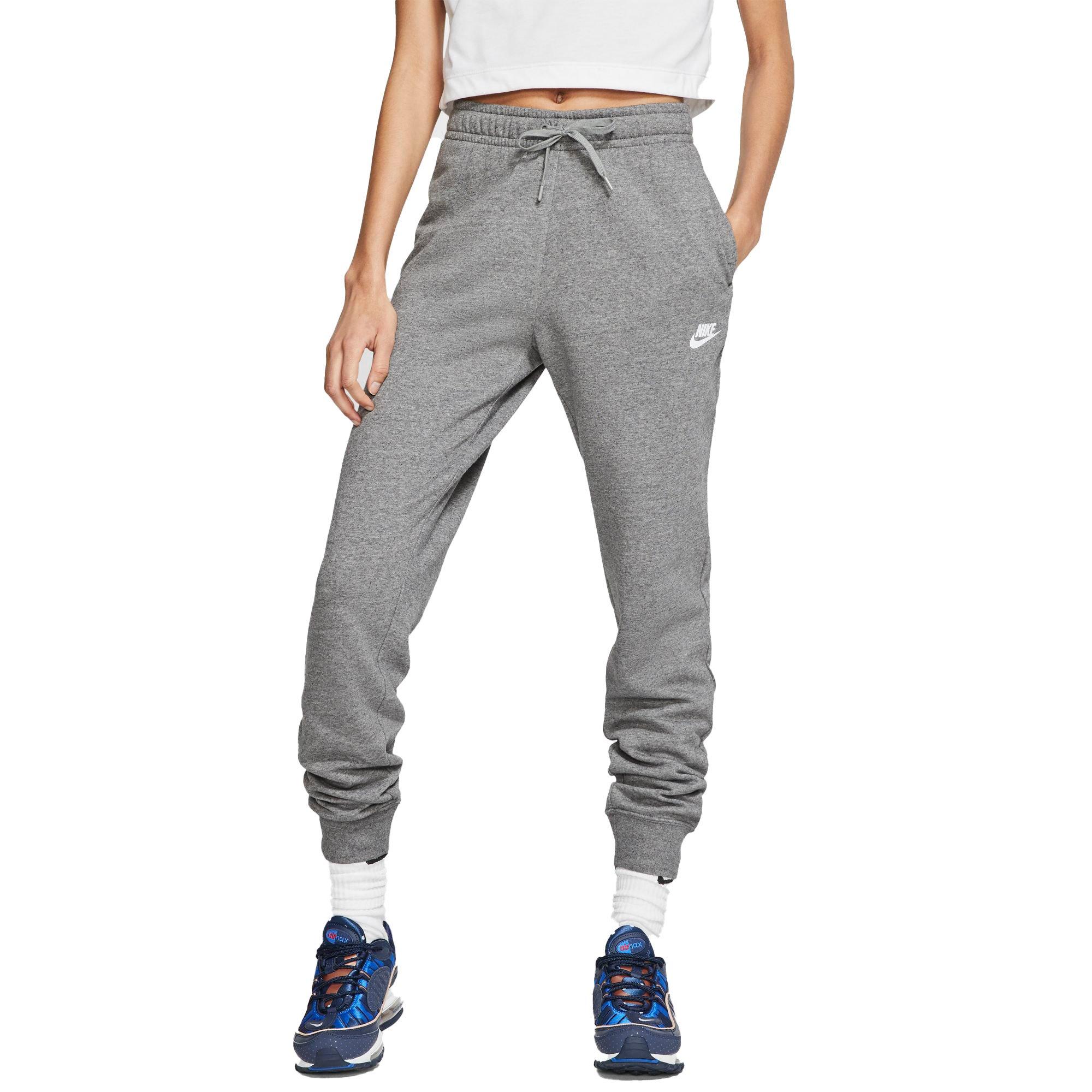 nike sweatpants gray womens
