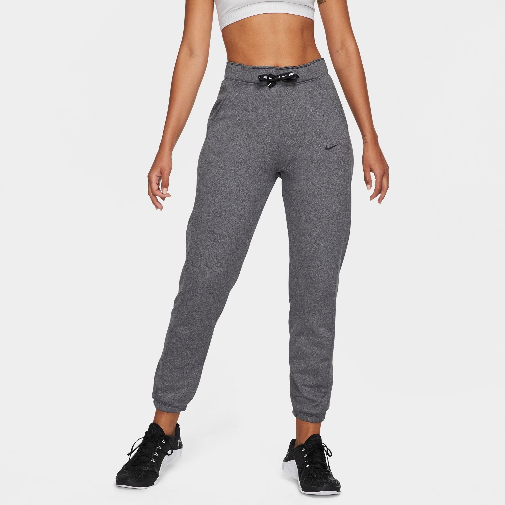 nike women's therma fleece pants