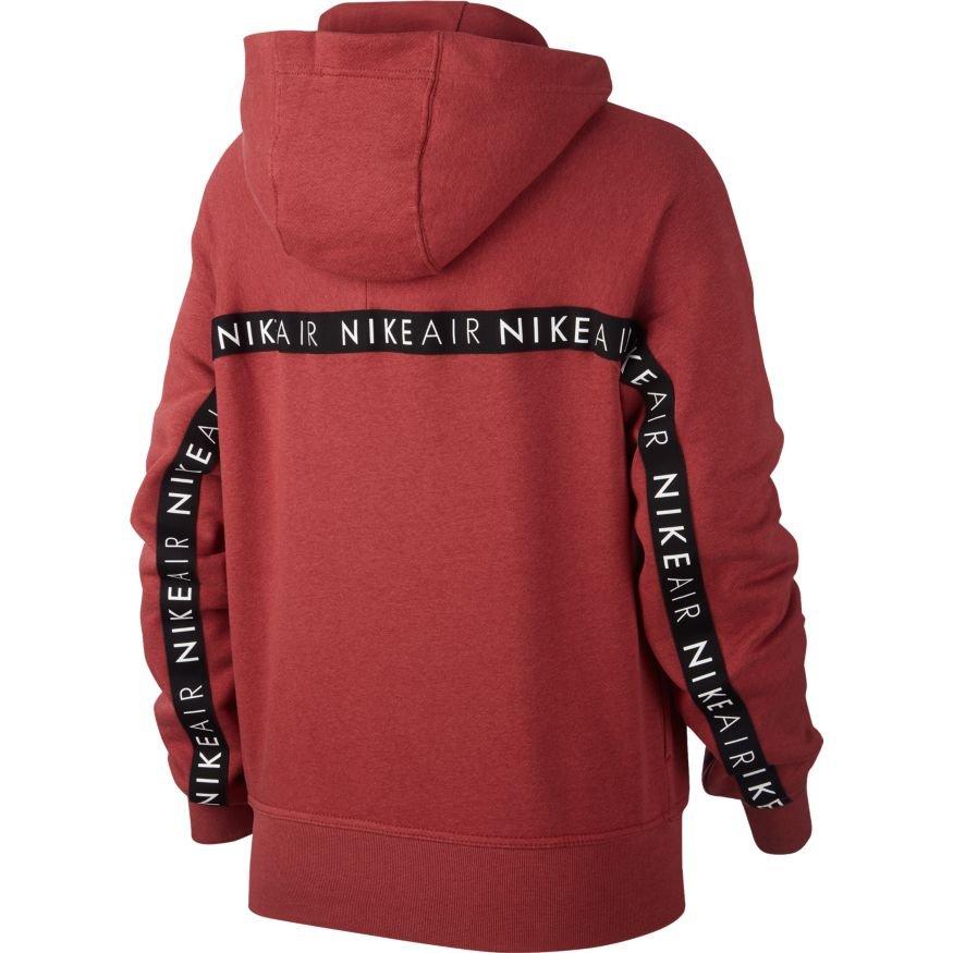 nike womens red hoodie