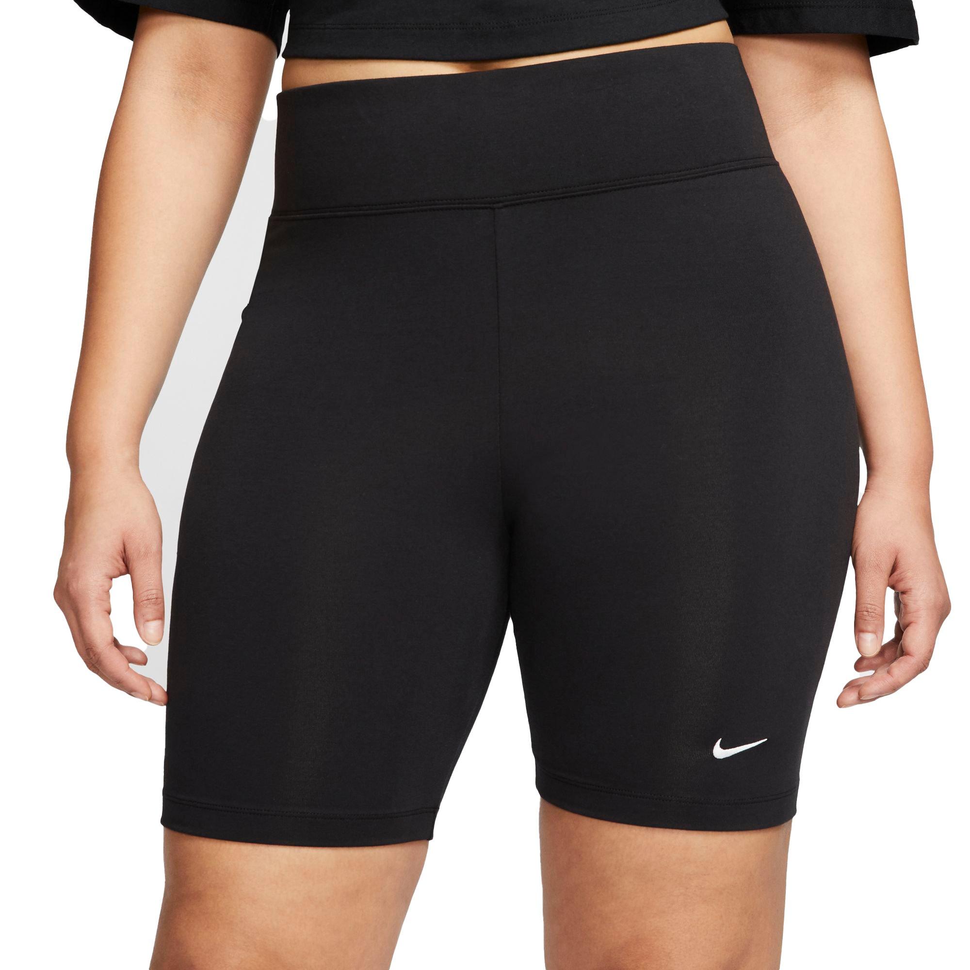 nike black bike shorts