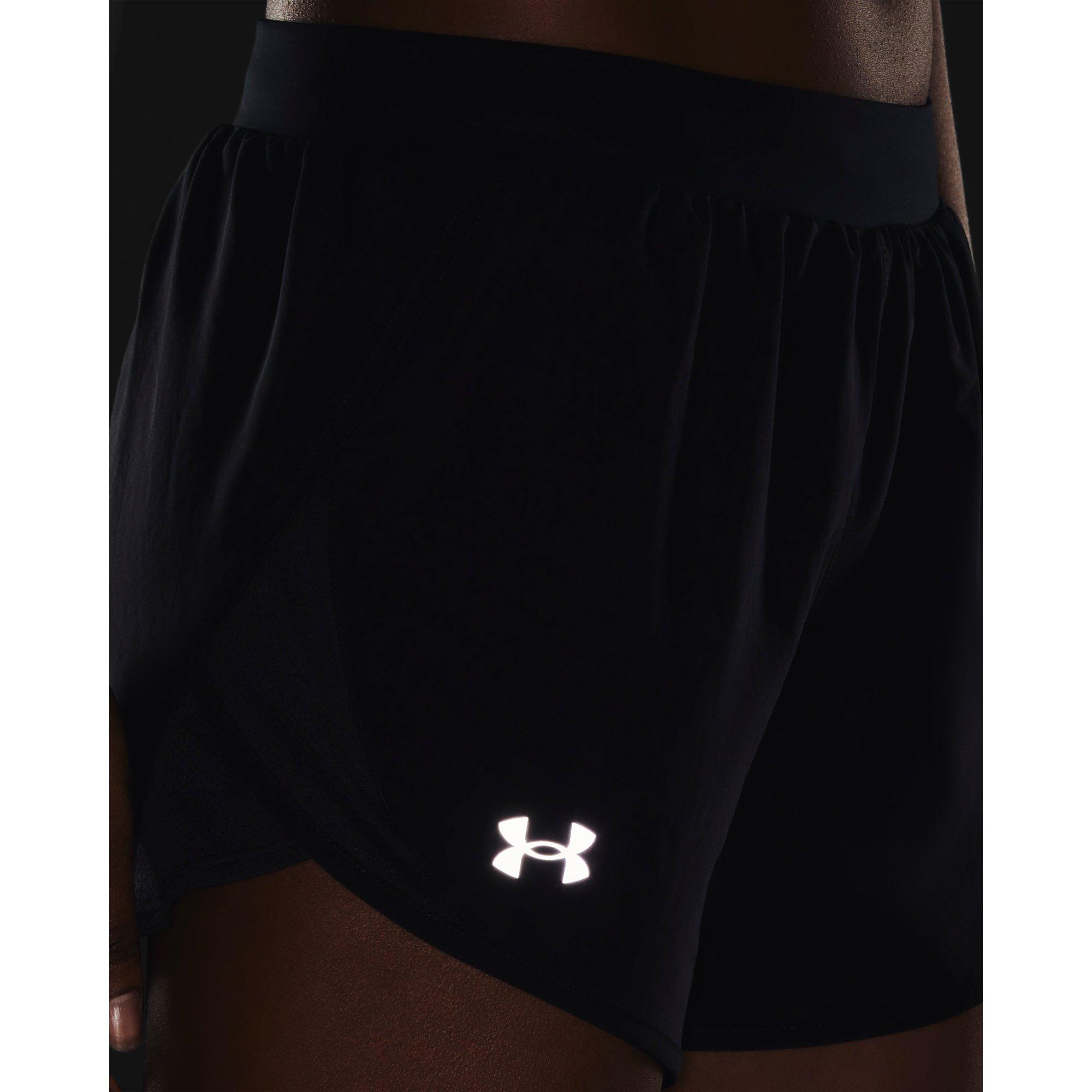 Under Armour Women's Fly By Shorts-Black - BLACK Thumbnail View 5