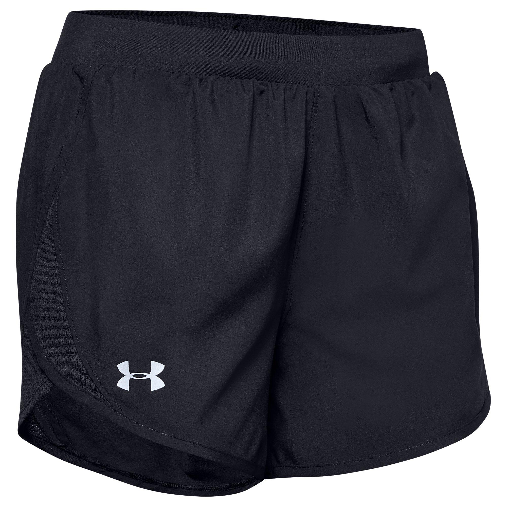 Under Armour Women's Fly By Shorts-Black - BLACK Thumbnail View 6