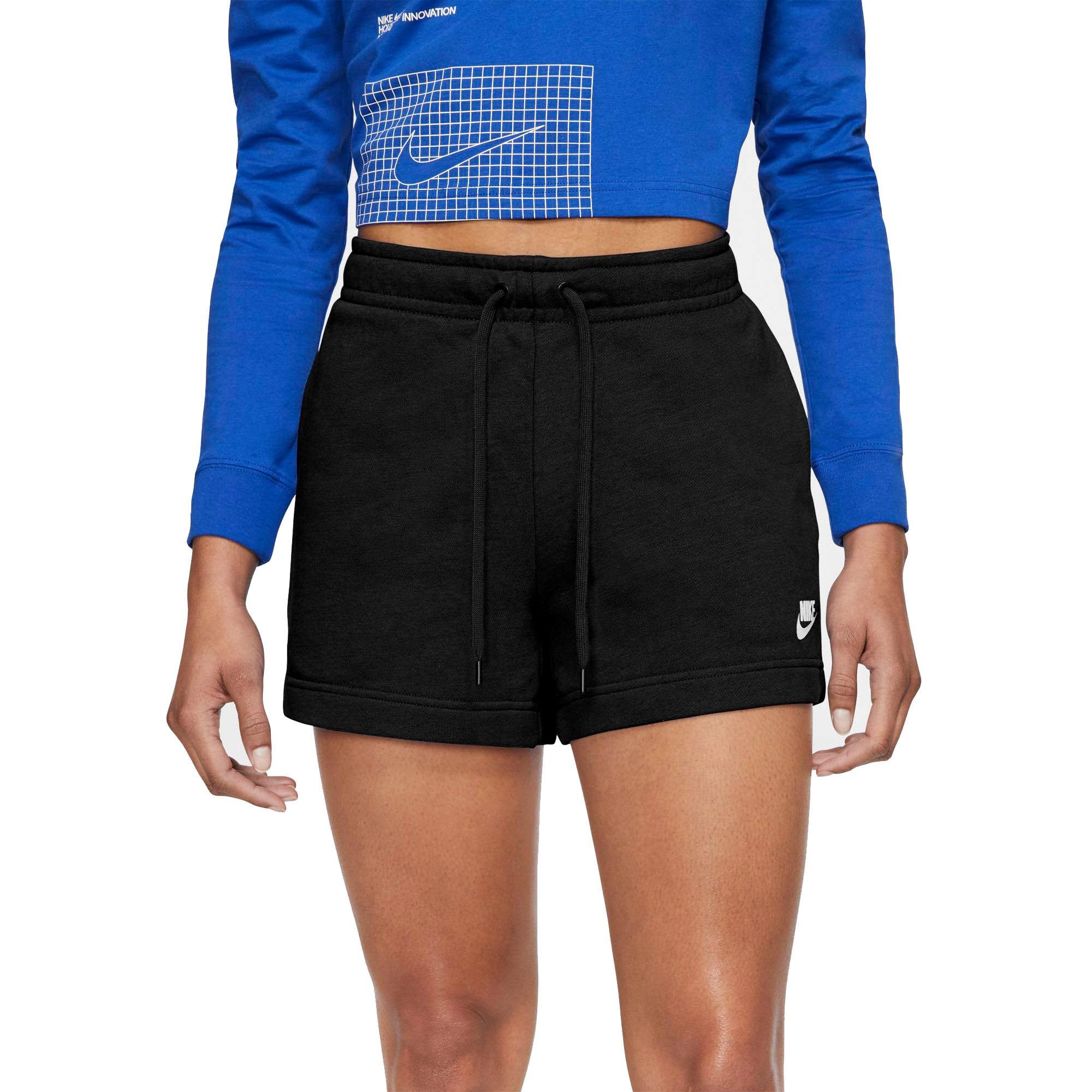womens nike club fleece shorts