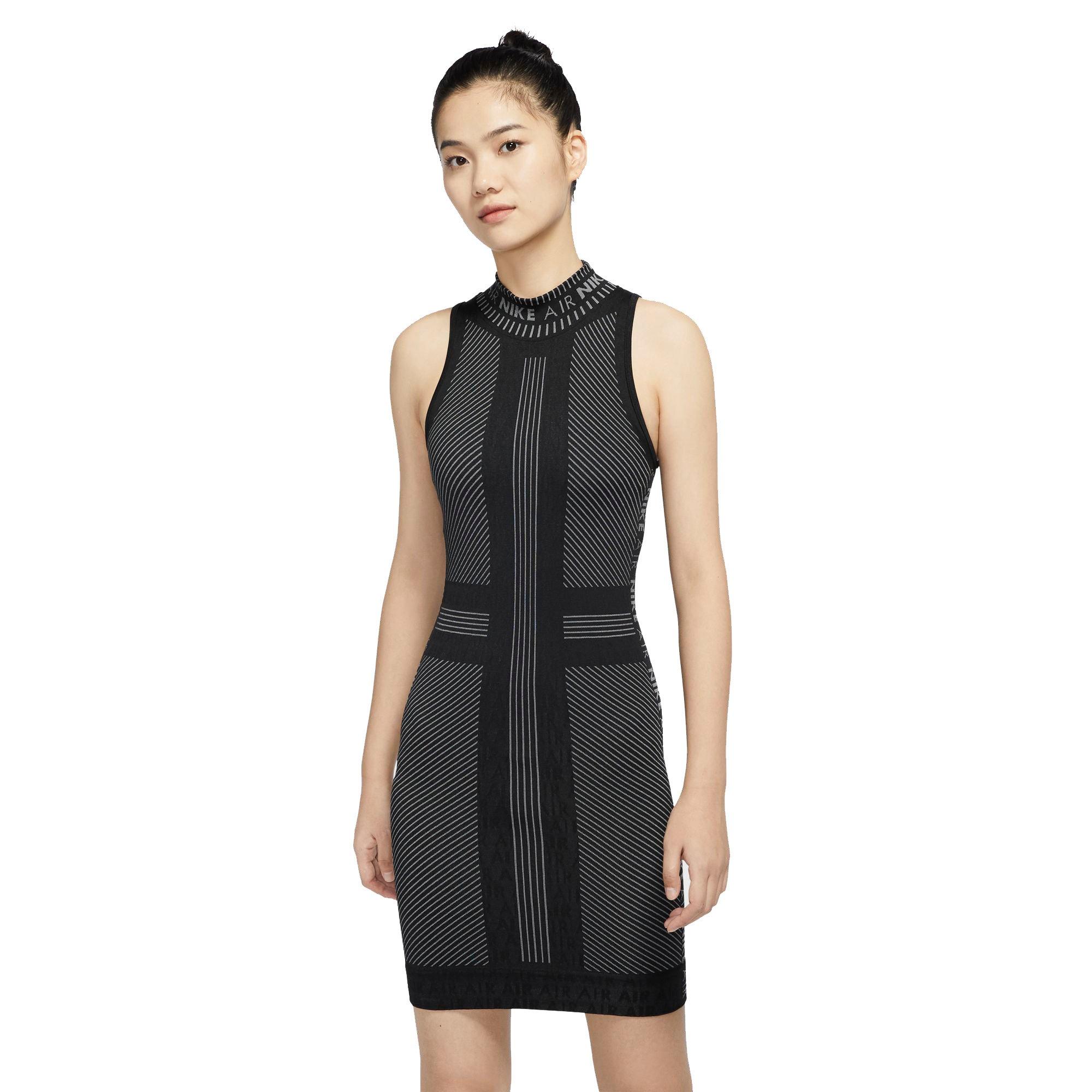 womens black nike dress