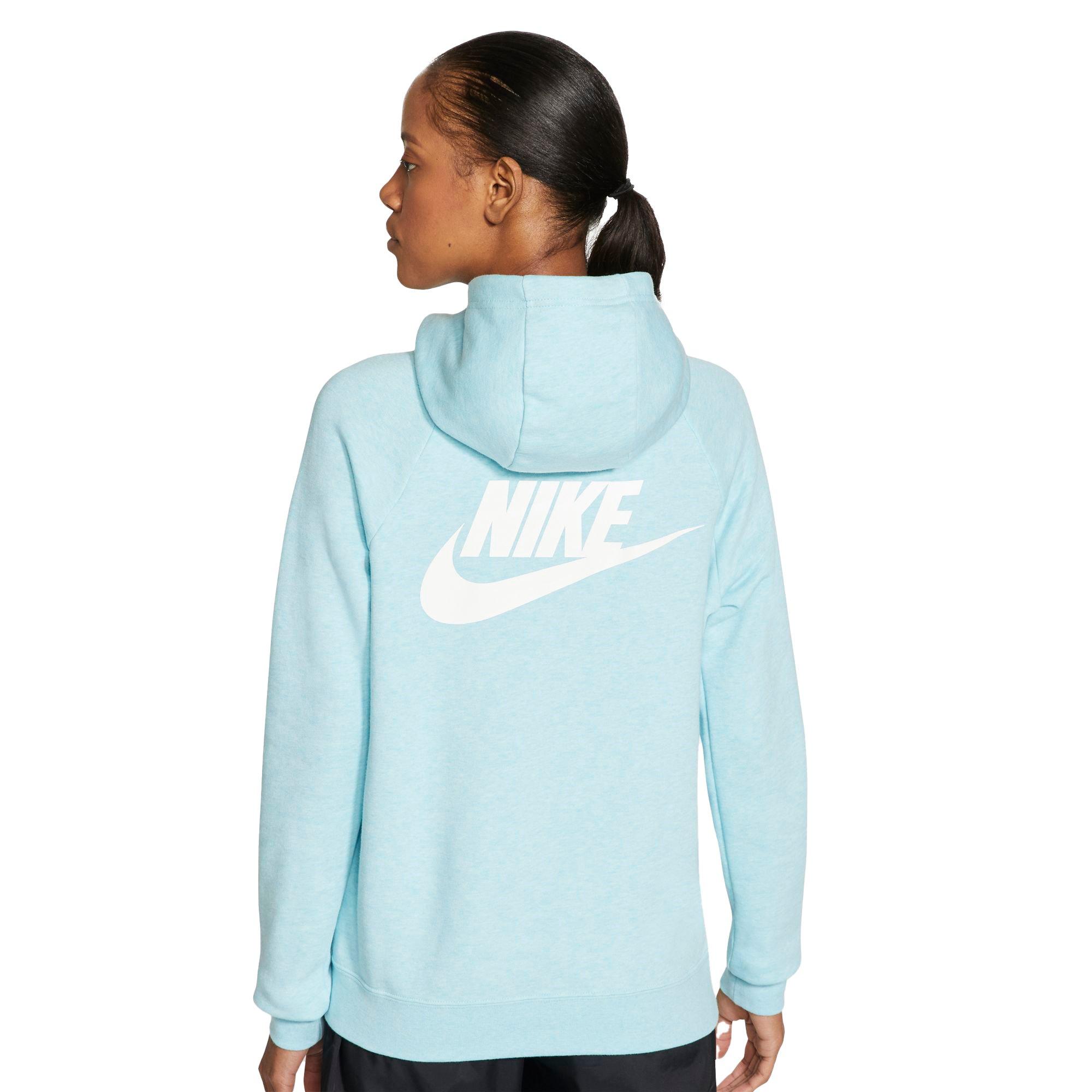 pink and blue nike sweater