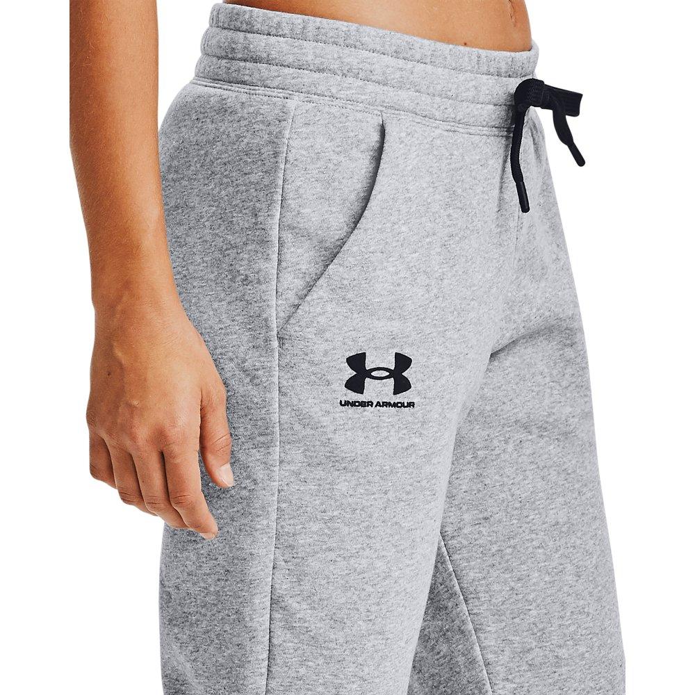 Under Armour Sweatpants Womens XS (26x27) Hole Grey Pockets Fleece