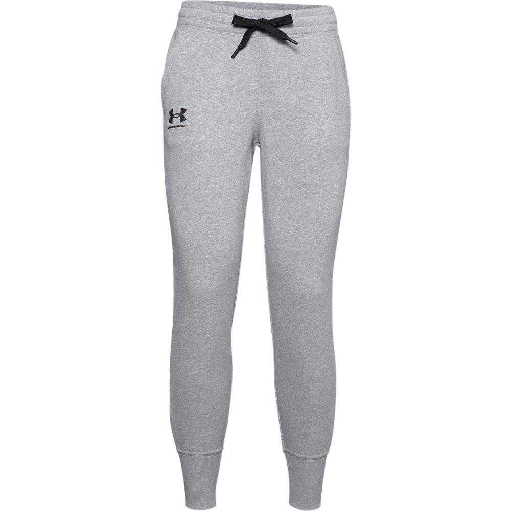 Women Under Armour Gray Athletic Pants Sweatpants Small Pockets