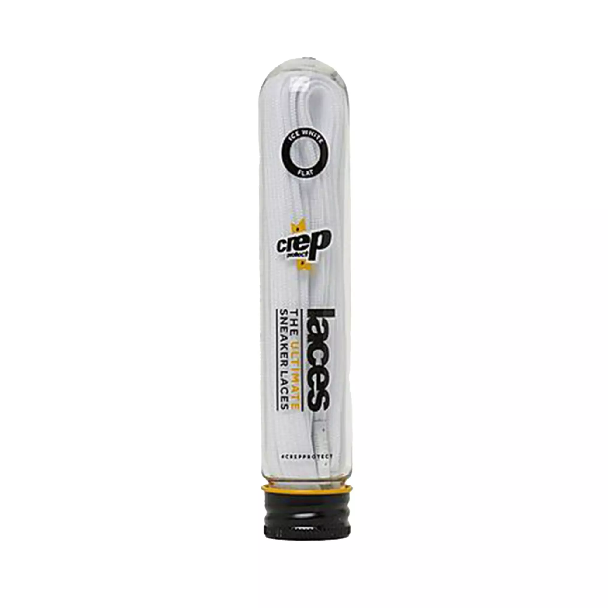 Crep Protect Flat Laces - WHITE